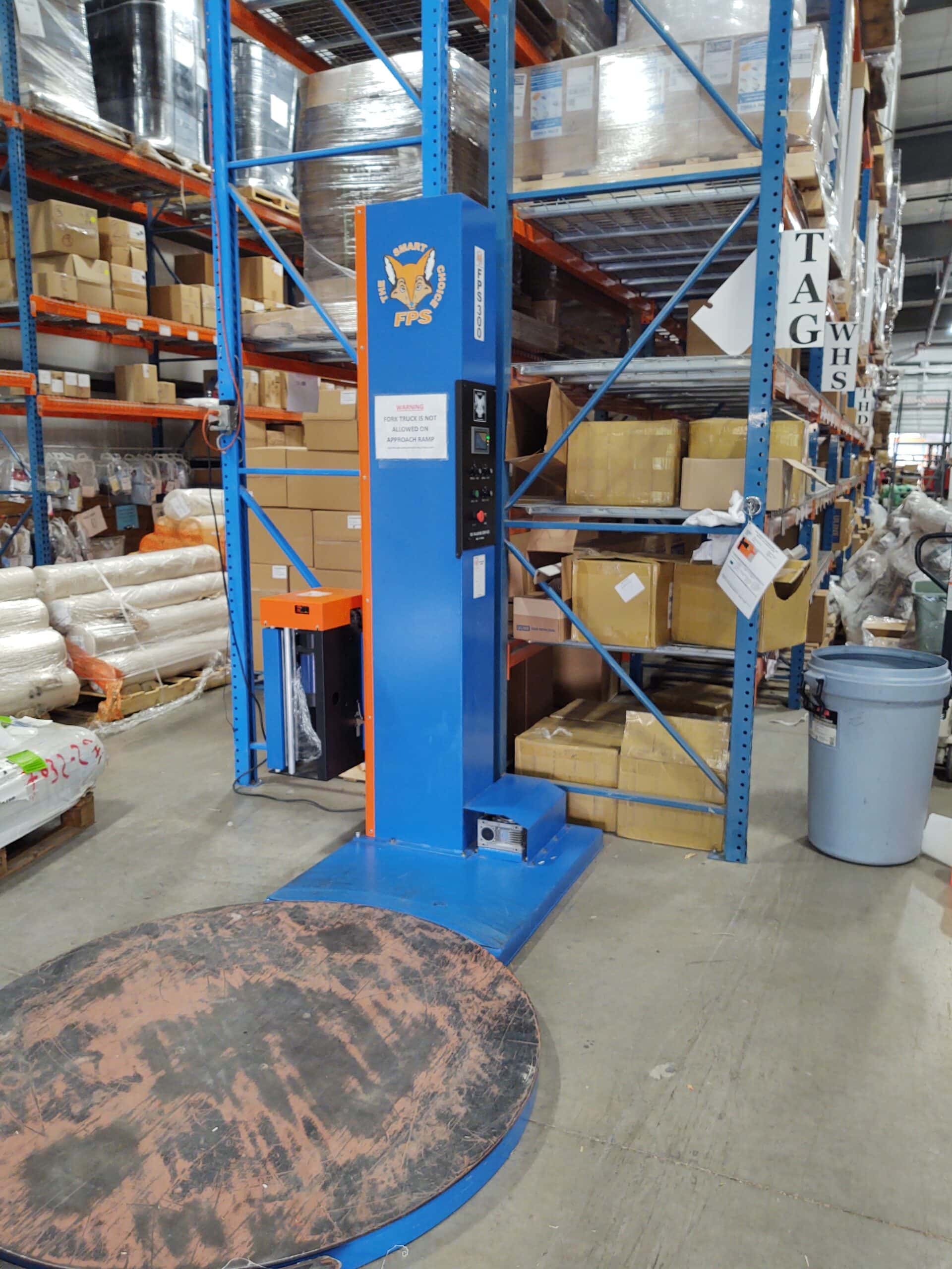 Fox Packaging FPS 300 Pallet Wrapper- With Extended Ramp - Image 4