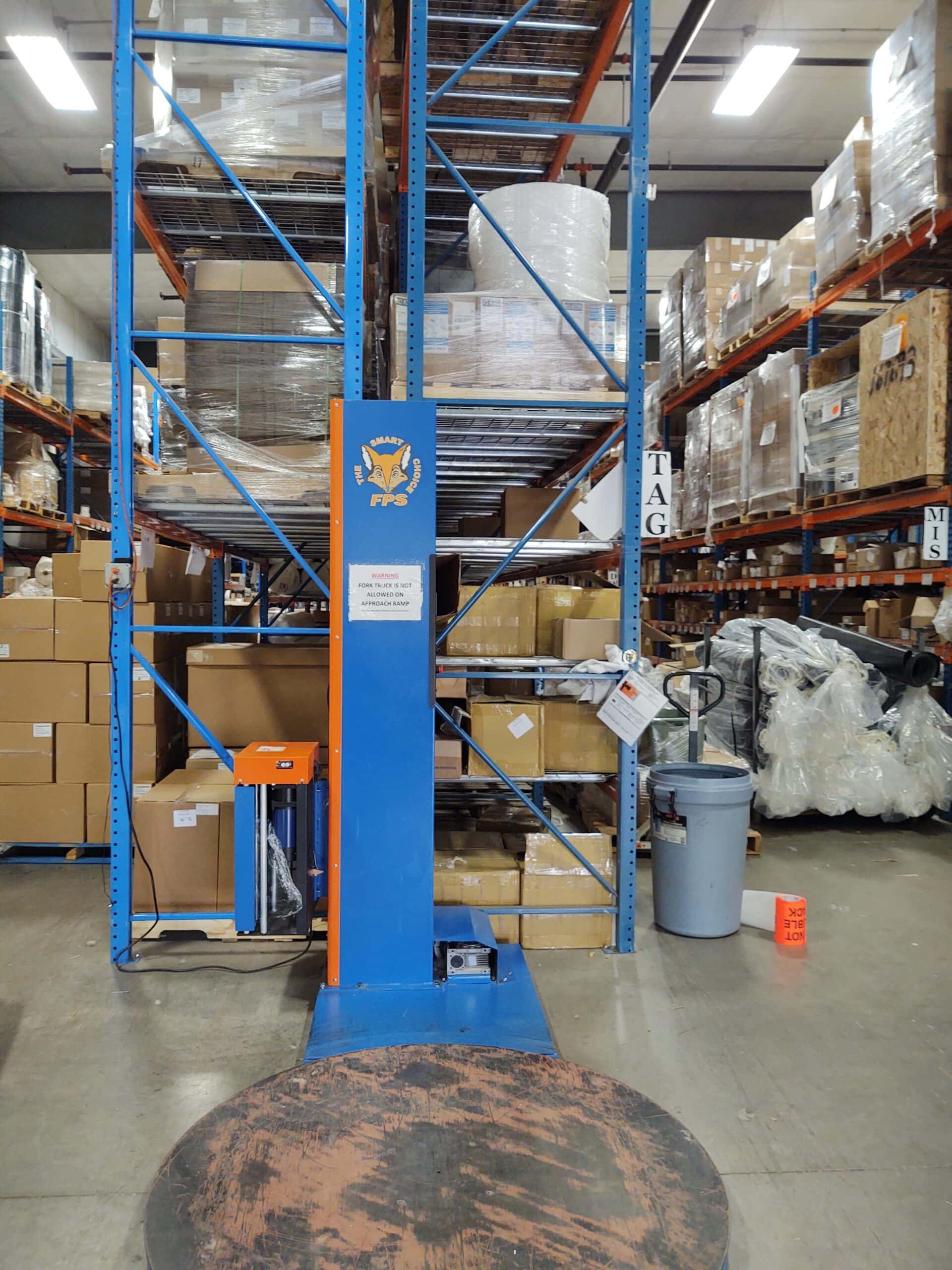Fox Packaging FPS 300 Pallet Wrapper- With Extended Ramp - Image 3