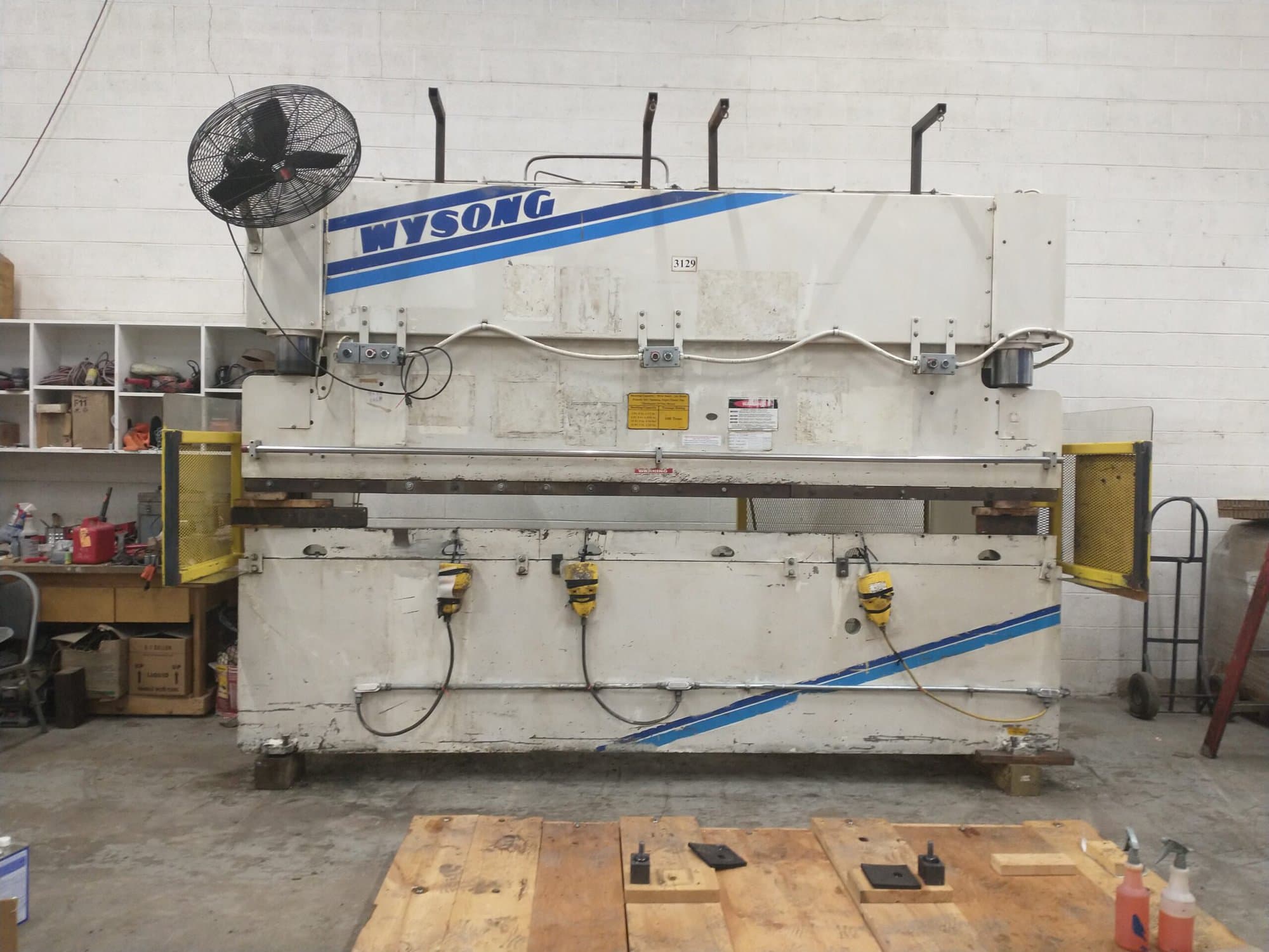 100 Ton x 12' Wysong MTH100-144 Press Brake