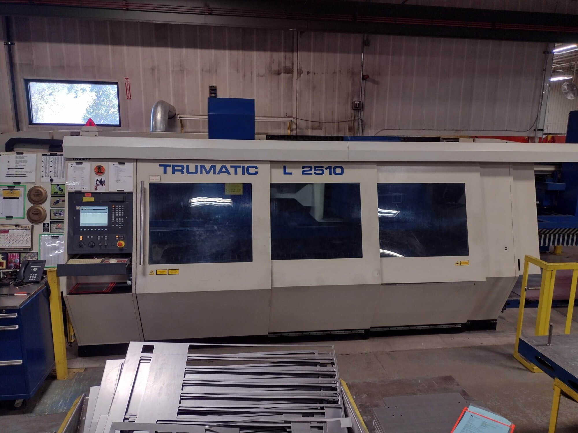 2000 Watt Trumpf Trumatic L2510 Laser, 2004 - W/Load-Unload System