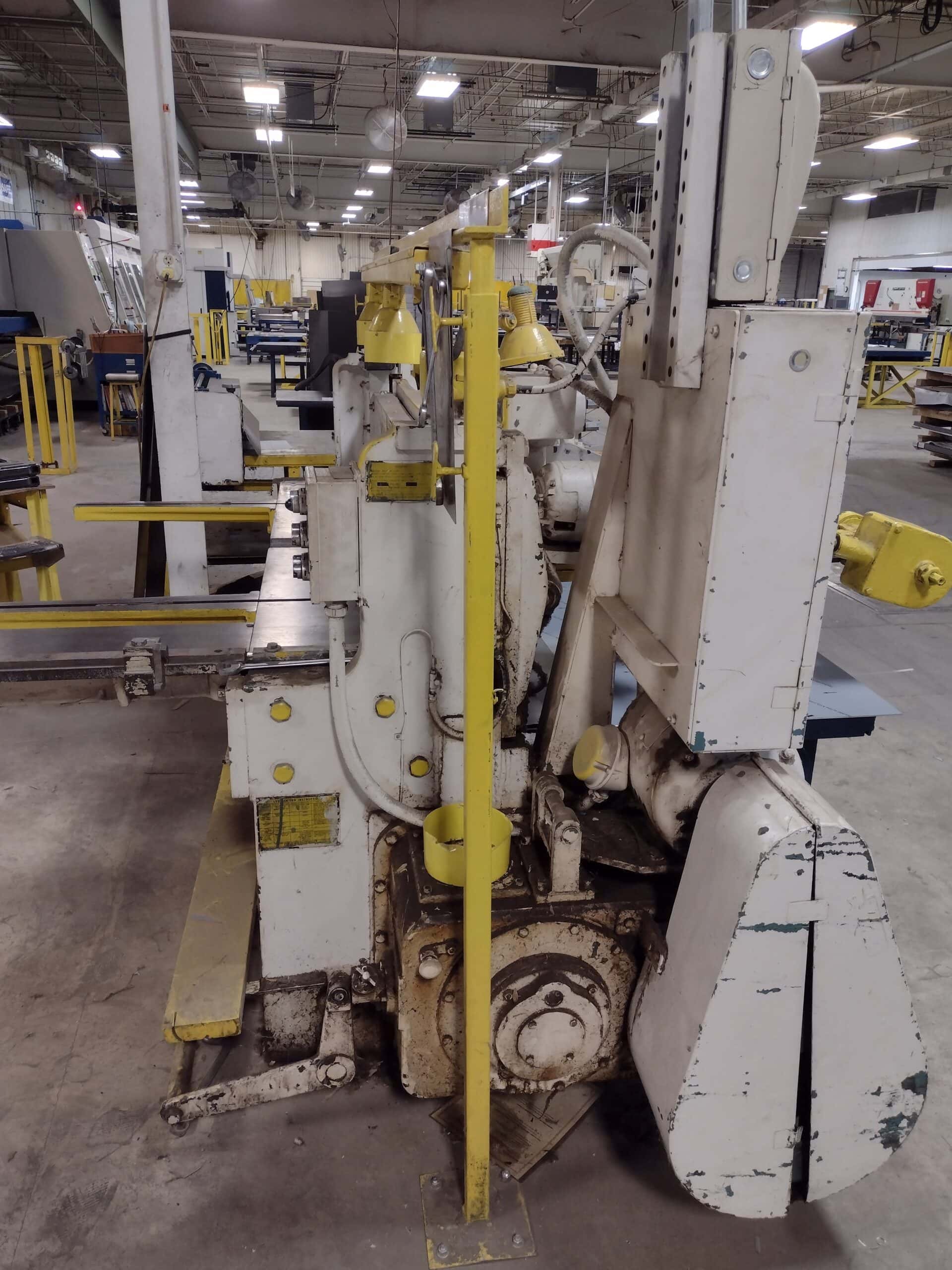 14 Gauge x 6' Wysong 1472 Power Squaring Shear, 1995 - Squaring Arms Included - Image 6