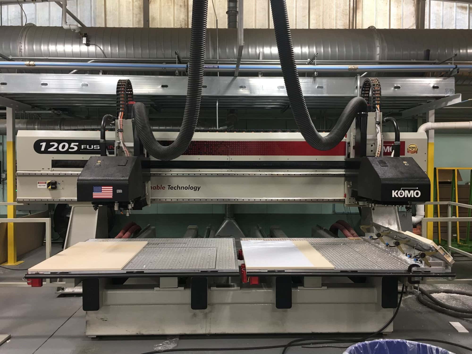 Komo 1205 Fusion IPT CNC Router, 2016 - Low Hours - Image 4