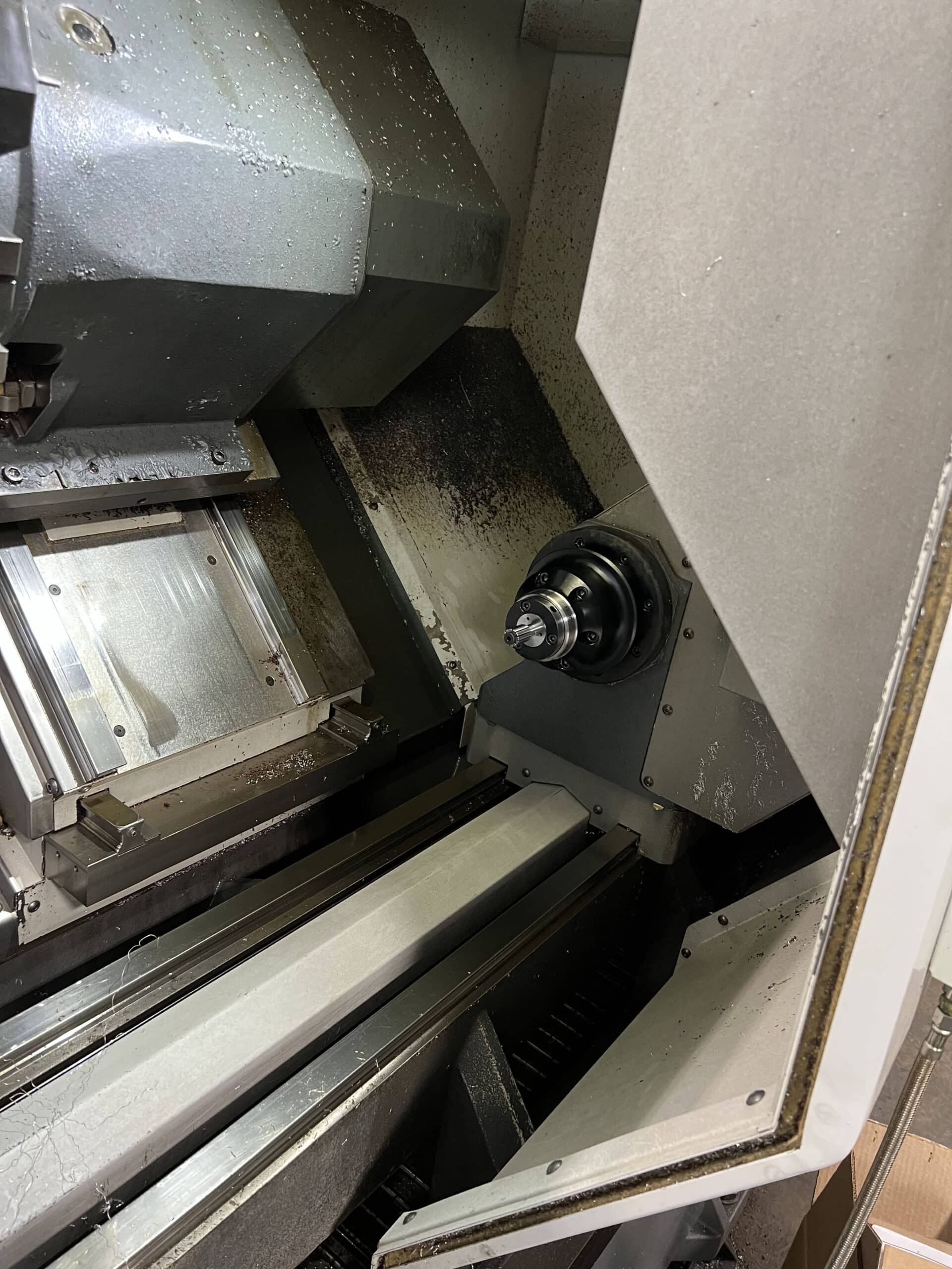 Haas DS-30Y CNC Lathe, 2019 - Sub Spindle, Y Axis, Live Tooling, Under Power - Image 3