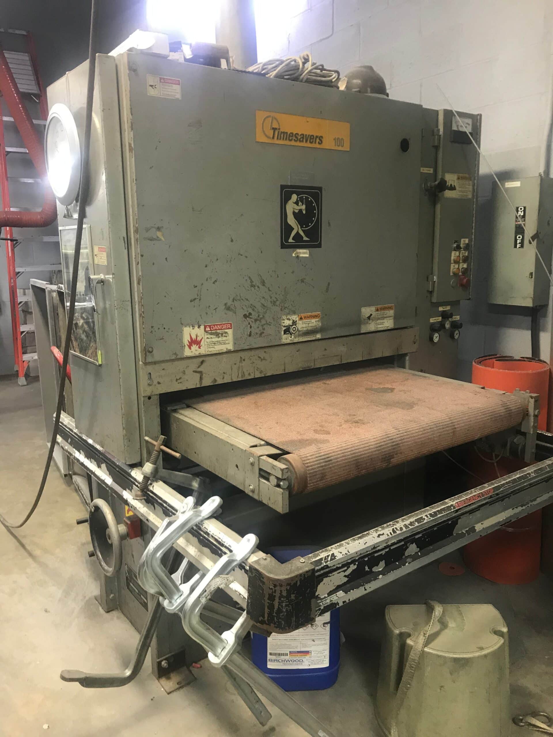 Timesavers 137-1HDMW Wet Belt Grinder/Sander, 1993 - Image 3