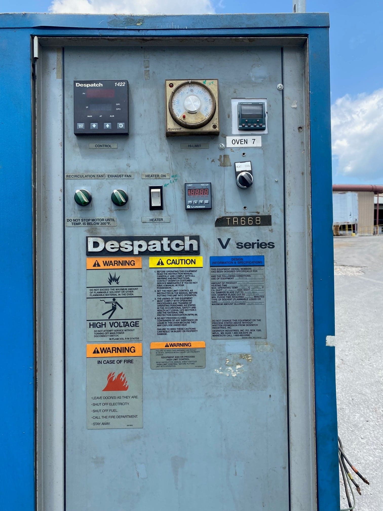 Despatch VRC2-35-1E Electrc Oven - Image 2