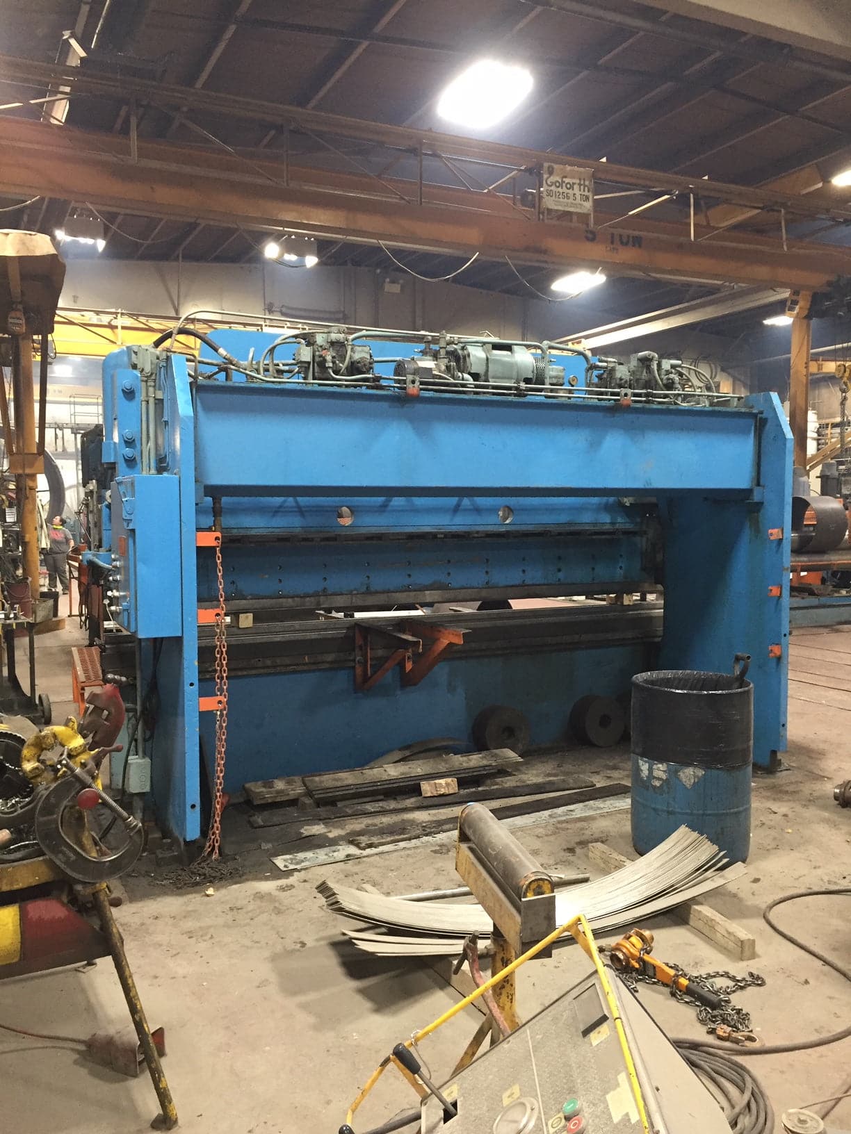 225 Ton x 14' Pacific K225-14 Hydraulic Press Brake, 1975 - Image 2