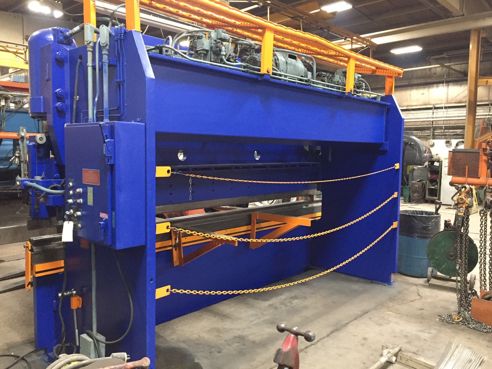 225 Ton x 14' Pacific Press Brake K225-14, 1971 - Image 2