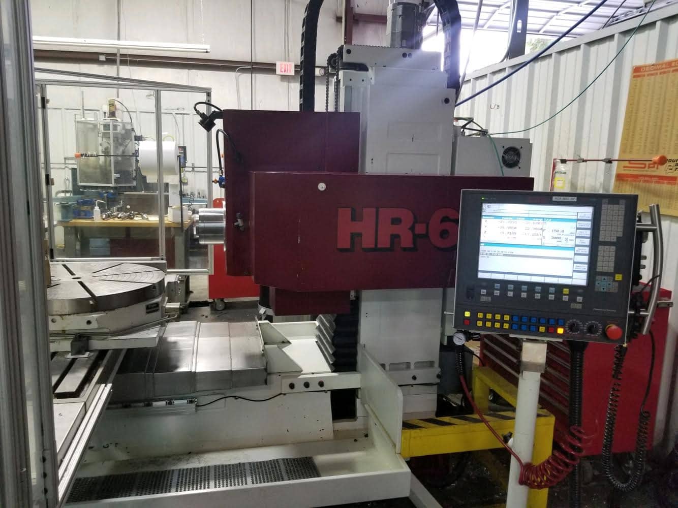 Fryer HR-60 HMC, 2012 - Rotary Table, 4th Axis, 50 Taper, Low Cutting Hours! - Image 2