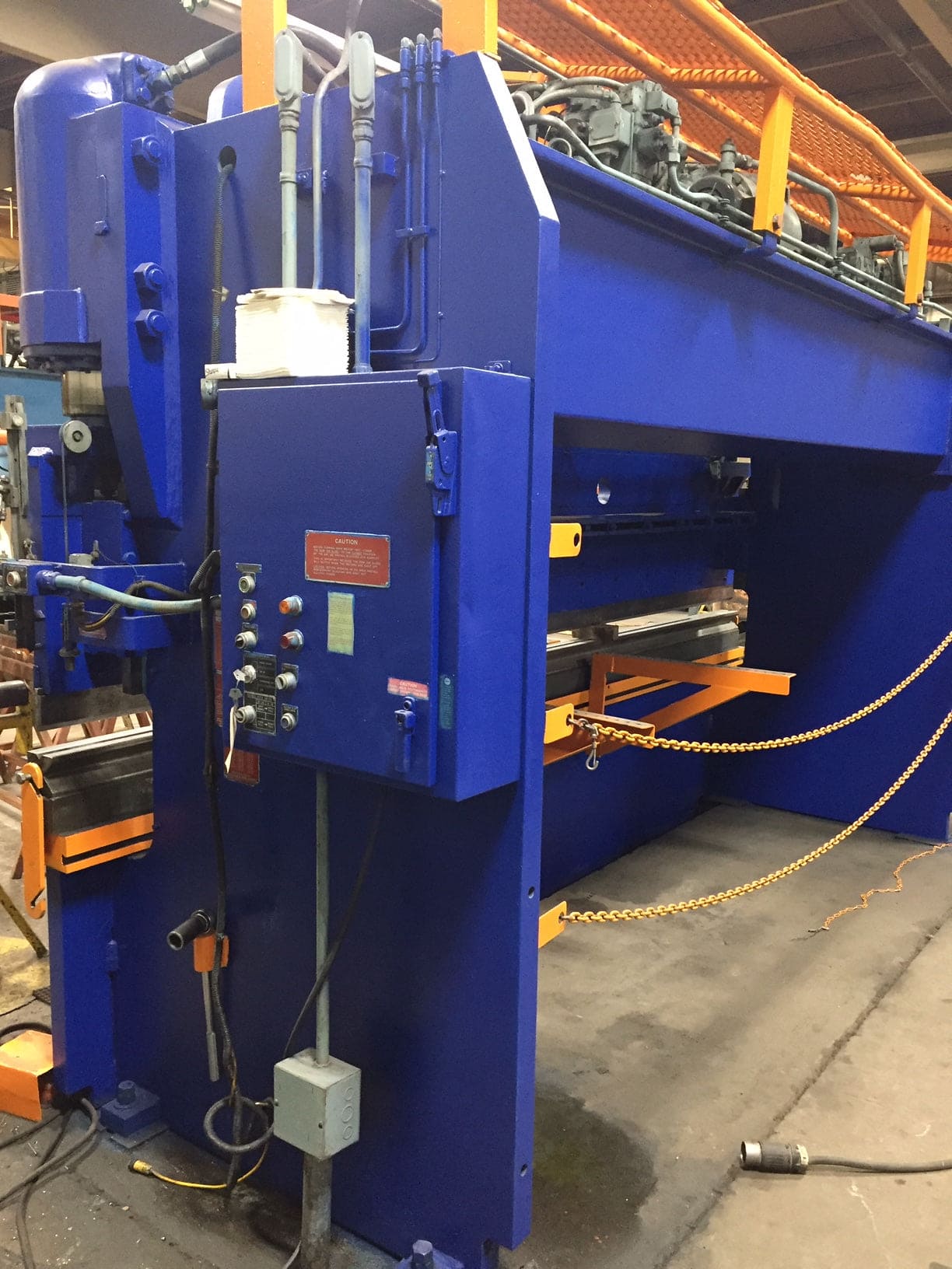 225 Ton x 14' Pacific Press Brake K225-14, 1971 - Image 3