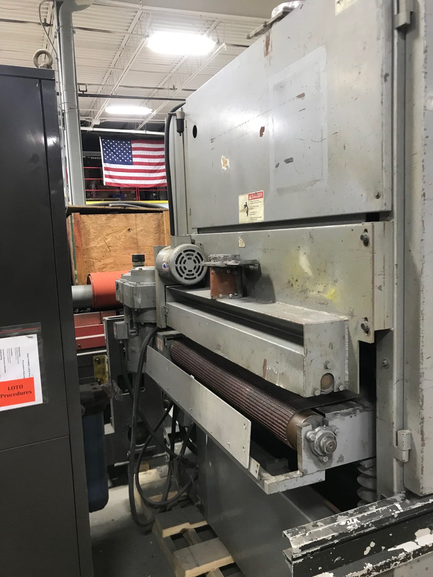 Timesavers 137-1HDMW Wet Belt Grinder/Sander, 1993 - Image 4
