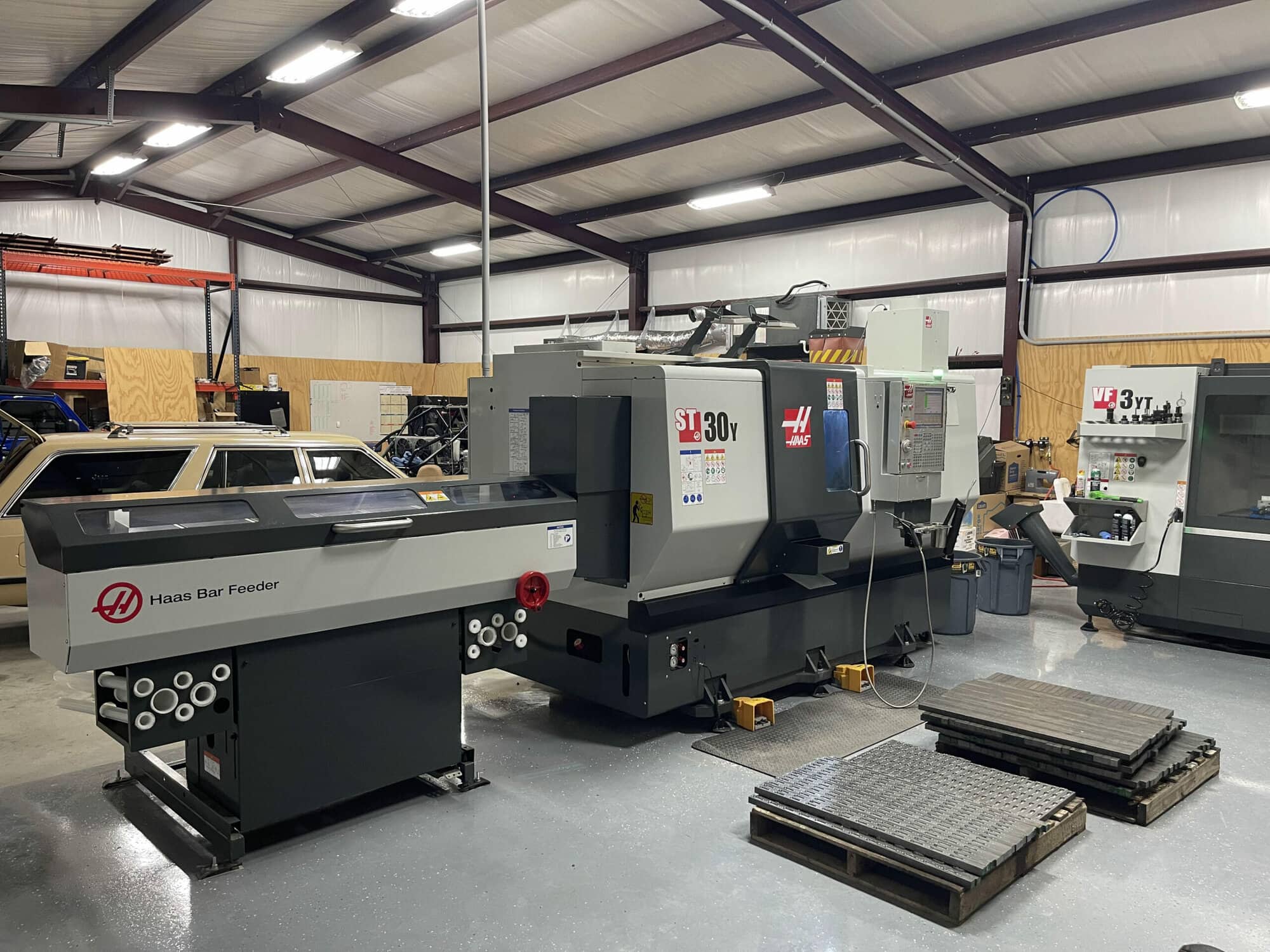 Haas ST-30Y CNC Lathe, 2020 - Low Hours, Bar Feeder, 6K Live Tooling Upgrade, 300 PSI Hi Pressure Coolant - Image 8