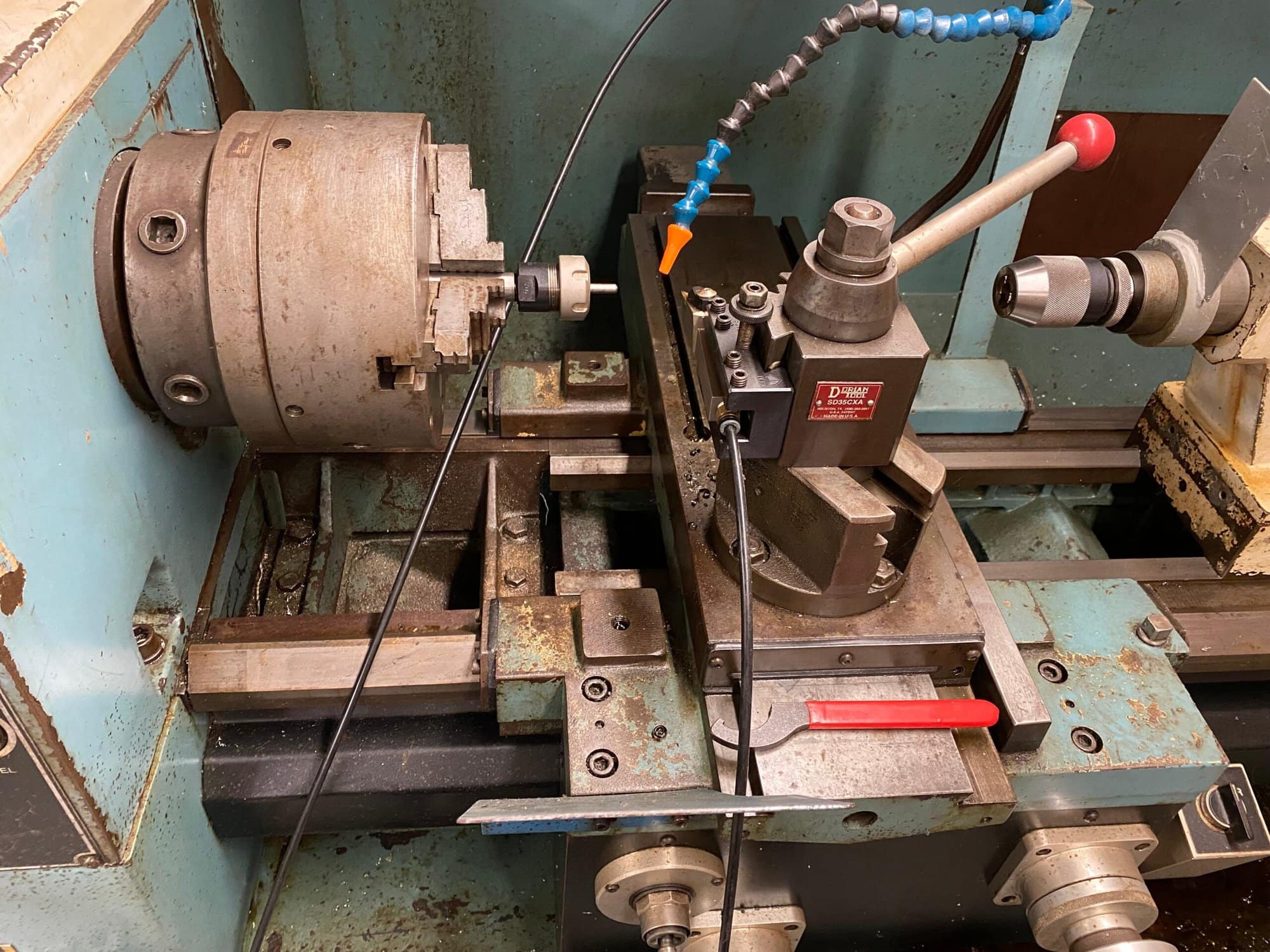 Southwestern Industries Trak TRL 1745P Lathe, 1996 - Tailstock, Proto Trak LX2 Control - Image 3