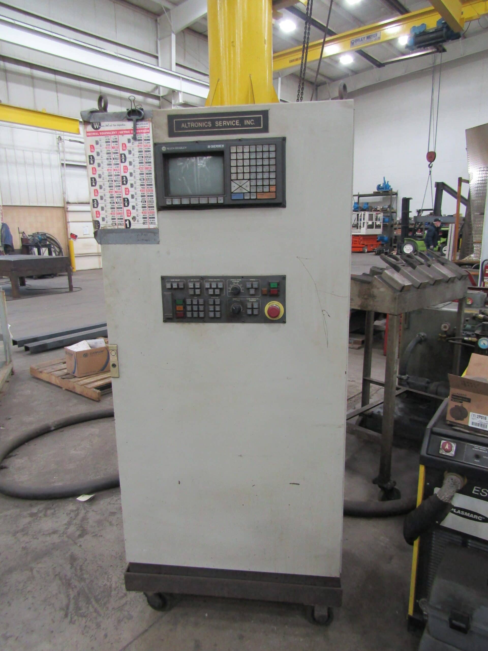 40 Ton 150 AMP W.A. Whitney 647B Punch Plasma, 1976 - Image 6