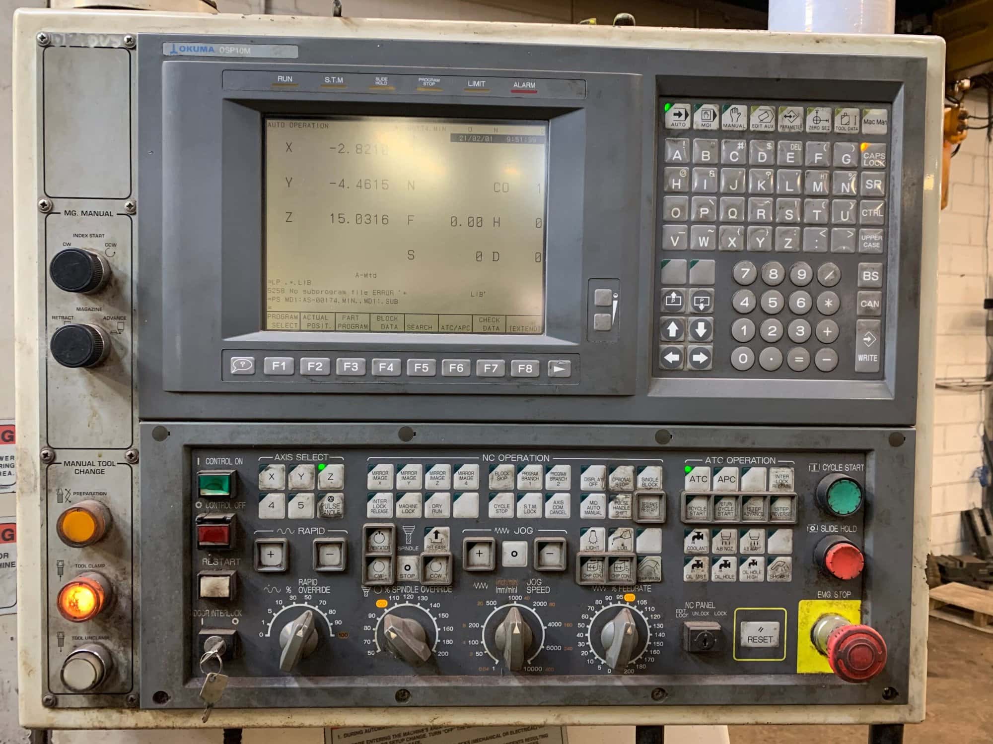 Okuma ESV - 3016 VMC, 2000 - Tooling Included - Image 2