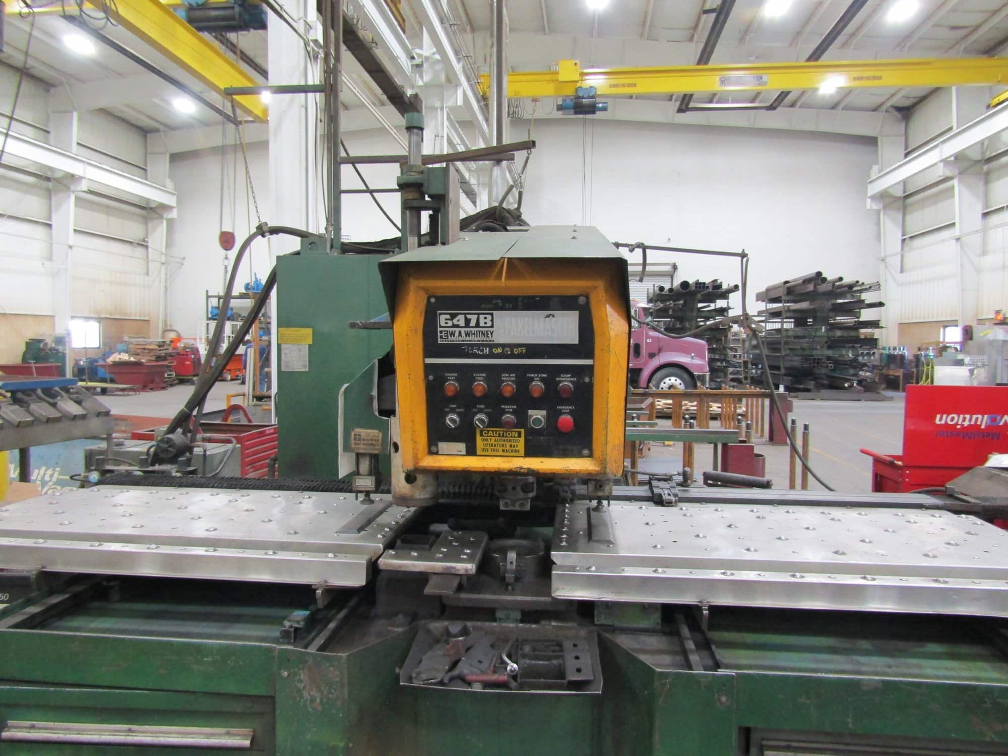 40 Ton 150 AMP W.A. Whitney 647B Punch Plasma, 1976