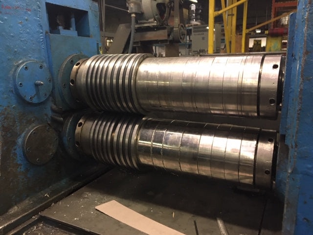 Fester 24" Slitting Line W/ Uncoiler, Slitter Assembly, Recoiler, Scrap Winder, Exit Turnstile, Tooling - Image 5