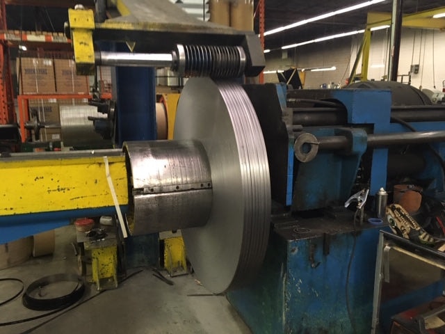 Fester 24" Slitting Line W/ Uncoiler, Slitter Assembly, Recoiler, Scrap Winder, Exit Turnstile, Tooling - Image 6