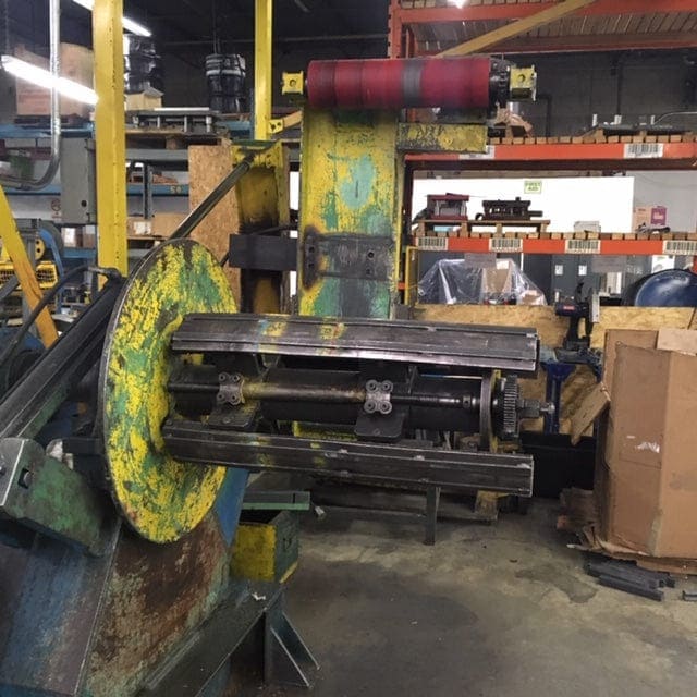 Fester 24" Slitting Line W/ Uncoiler, Slitter Assembly, Recoiler, Scrap Winder, Exit Turnstile, Tooling - Image 4