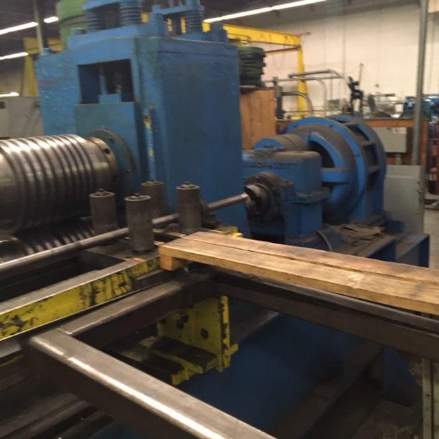 Fester 24" Slitting Line W/ Uncoiler, Slitter Assembly, Recoiler, Scrap Winder, Exit Turnstile, Tooling - Image 2