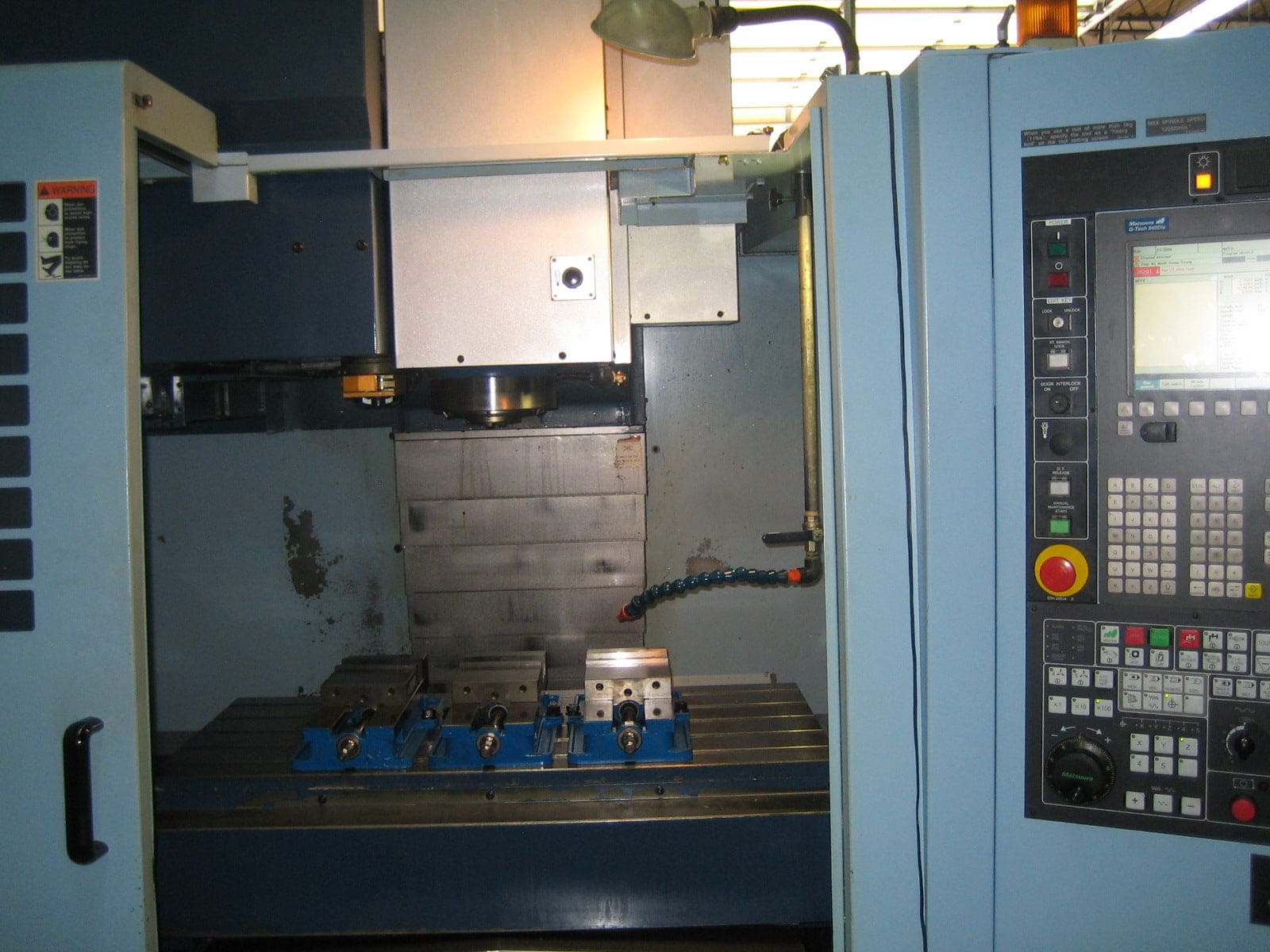 Matsuura ES-800V, 2006 - 4th Axis, 12K RPM - Image 2