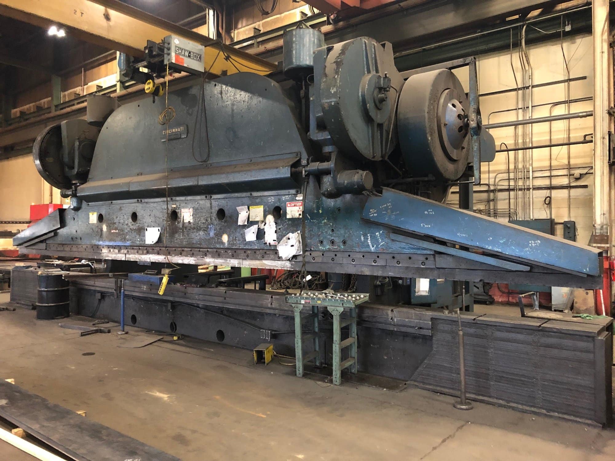 1500 Ton x 30' Cincinnati 50 Series Press Brake, 1958