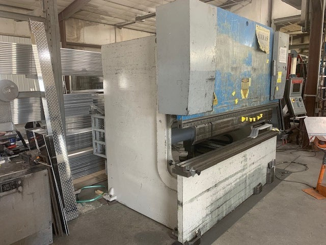 88 Ton x 8' Krras Newton 80-2550 CNC Press Brake, 2008 - CNC Backgauge (X,R,Z1/Z2), Tooling Included - Image 4