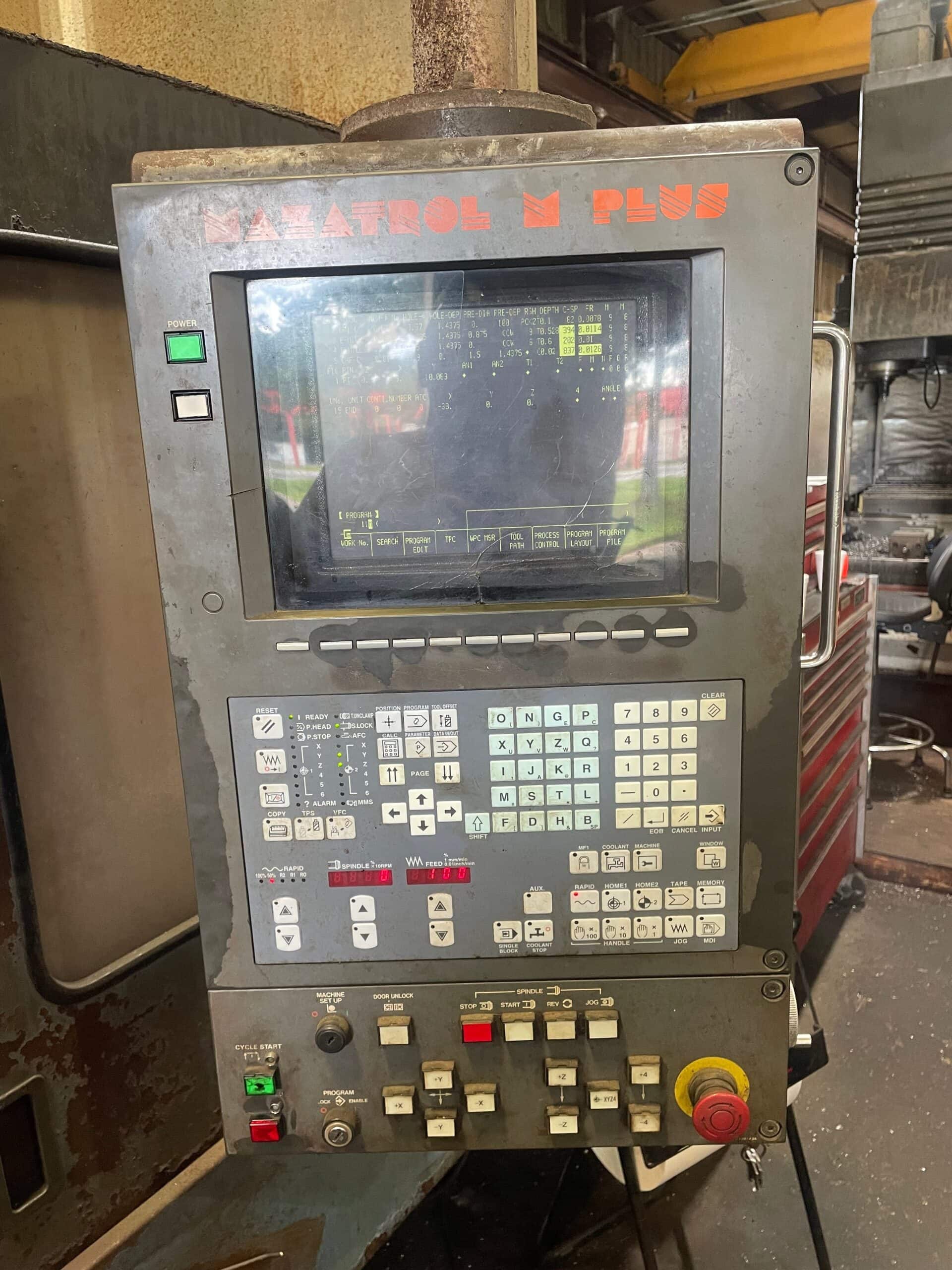 Mazak MTV655/60 VMC, 1997 - 4th Axis Rotary Table Included, Cat 50 - Image 5