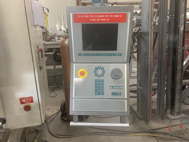 88 Ton x 8' Krras Newton 80-2550 CNC Press Brake, 2008 - CNC Backgauge (X,R,Z1/Z2), Tooling Included - Image 2