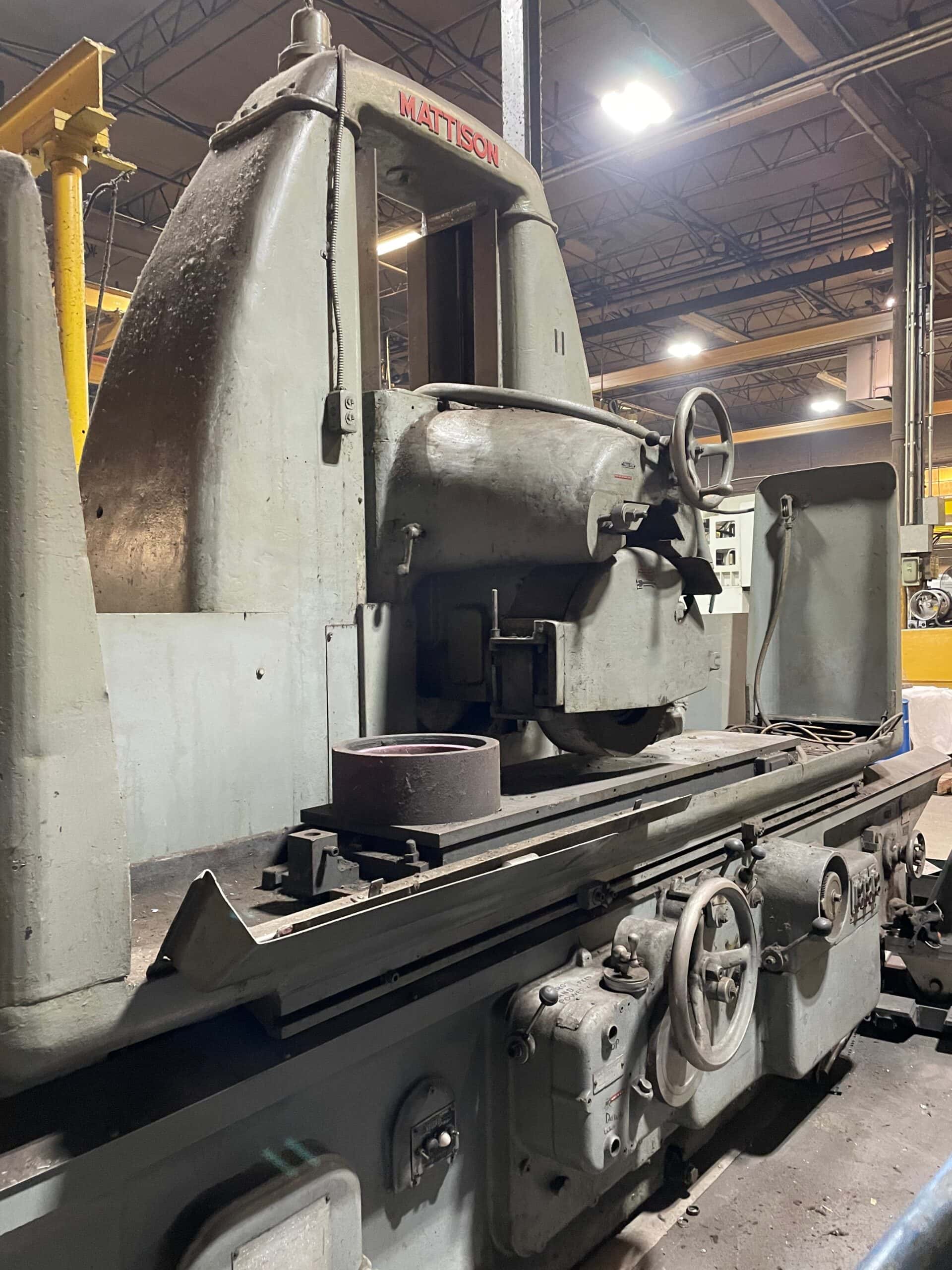 24" x 60" Mattison Surface Grinder, 1973 - Under Power, Ready for Inspection - Image 3