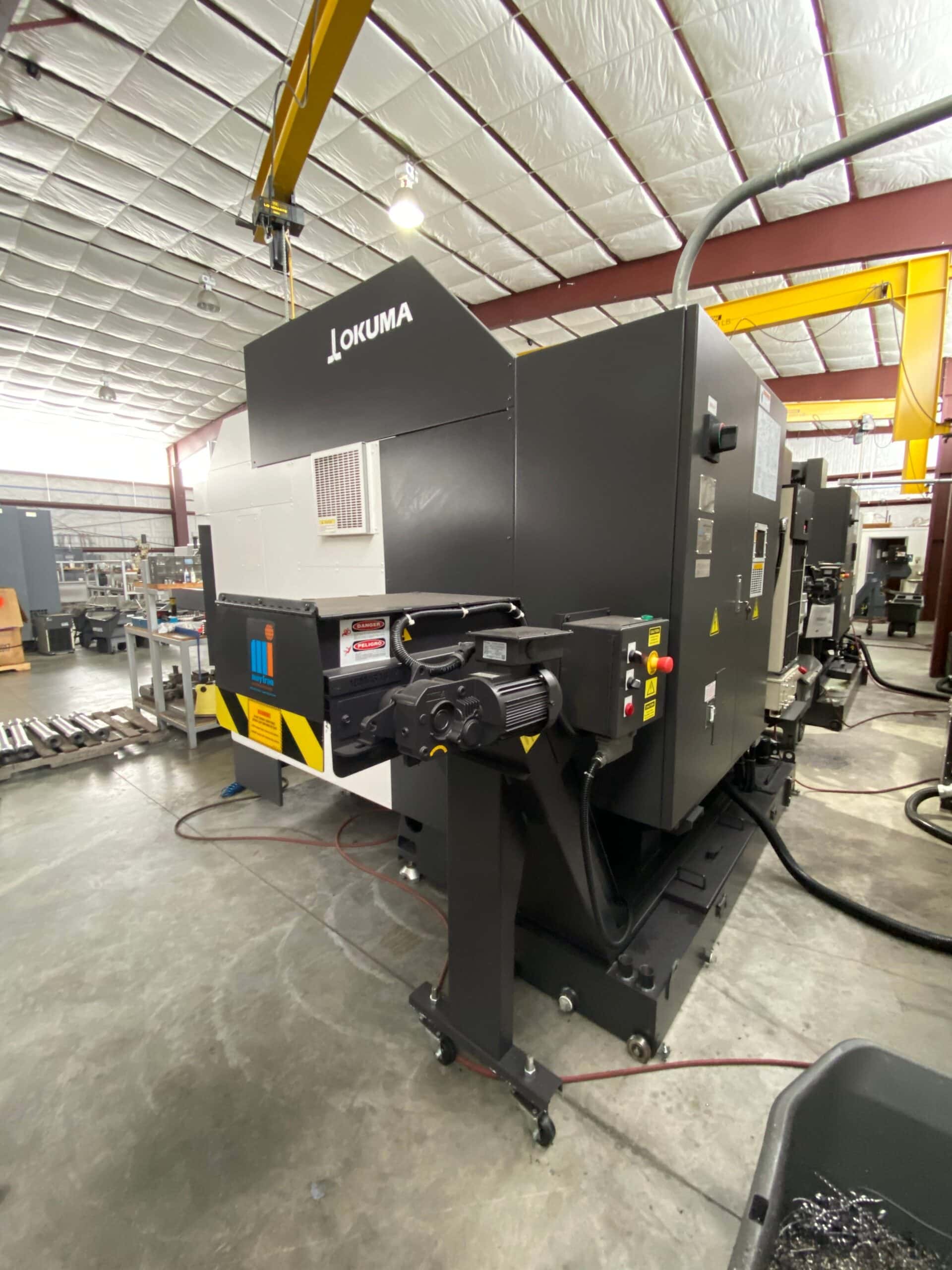 Okuma Genos M560-V VMC, 2018 - Low Hours, 4th Axis, Probing - Image 5