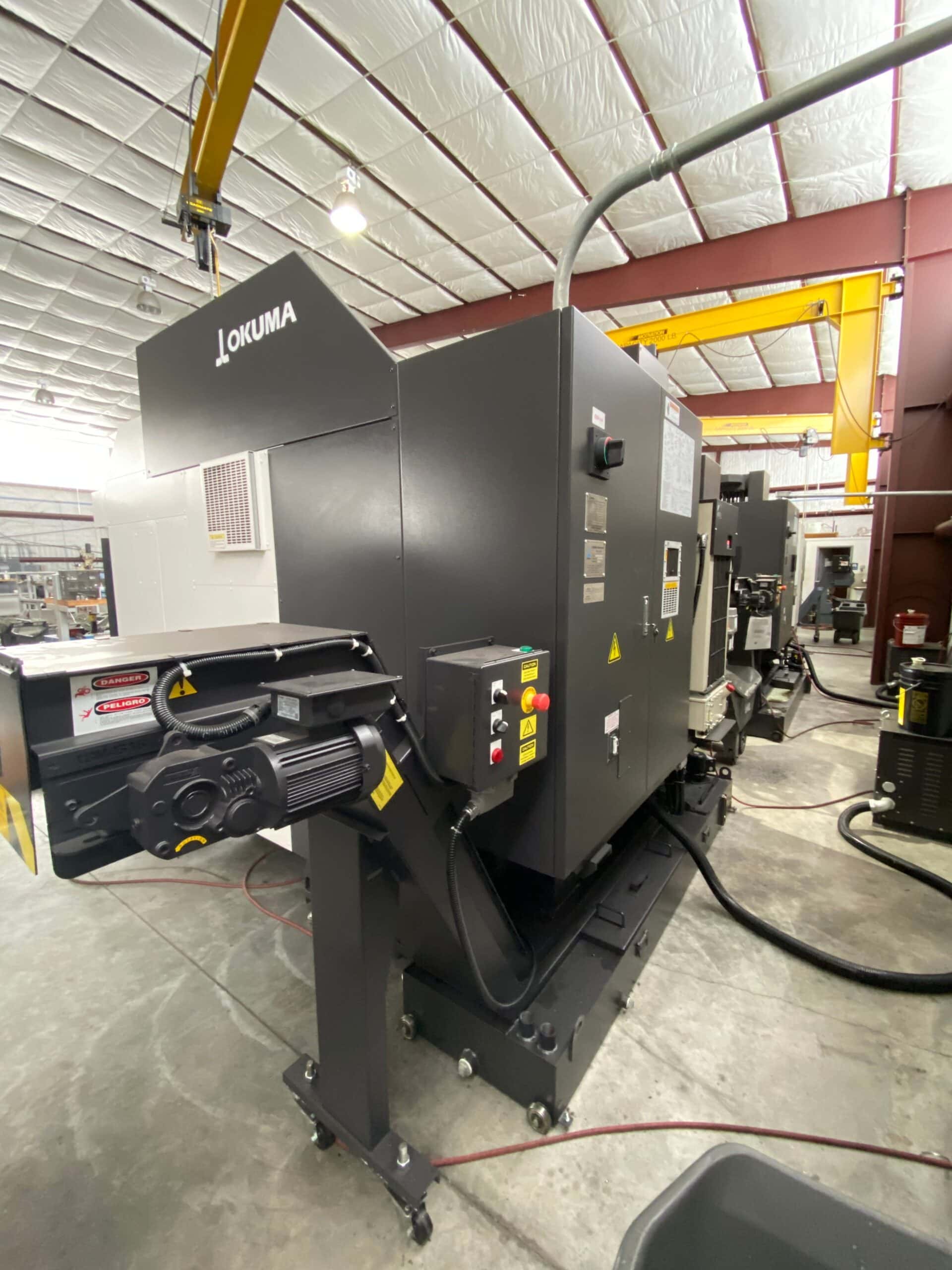 Okuma Genos M560-V VMC, 2018 - Low Hours, 4th Axis, Probing - Image 4