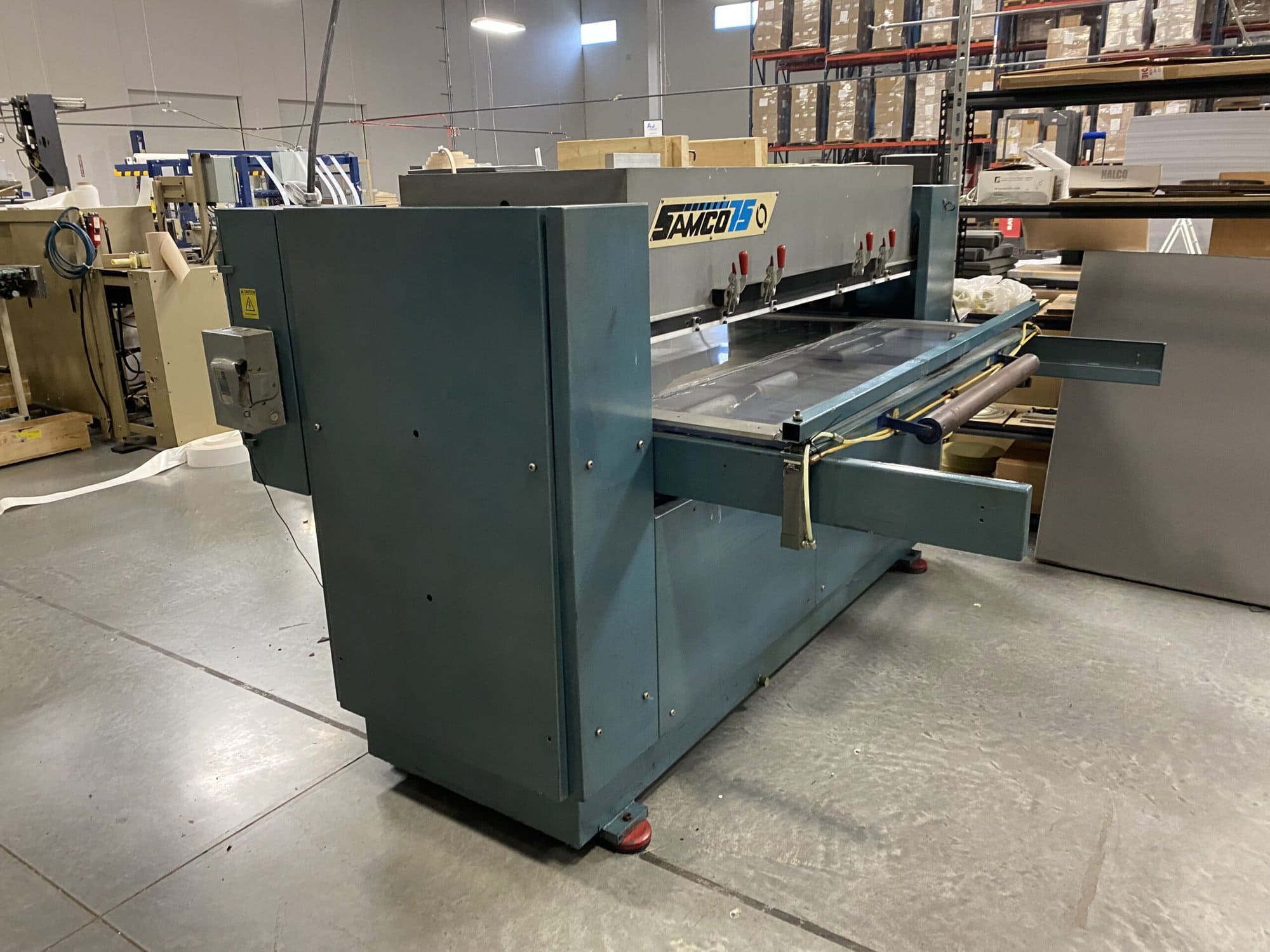75 Ton Samco TC-75 Press- 67" X 27" Work Area - Image 4