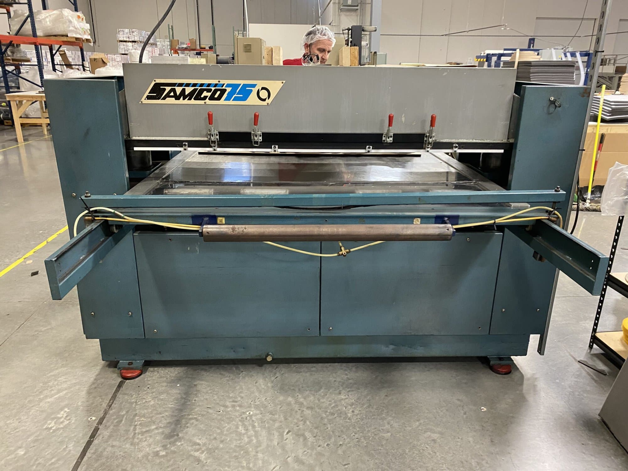75 Ton Samco TC-75 Press- 67" X 27" Work Area - Image 5