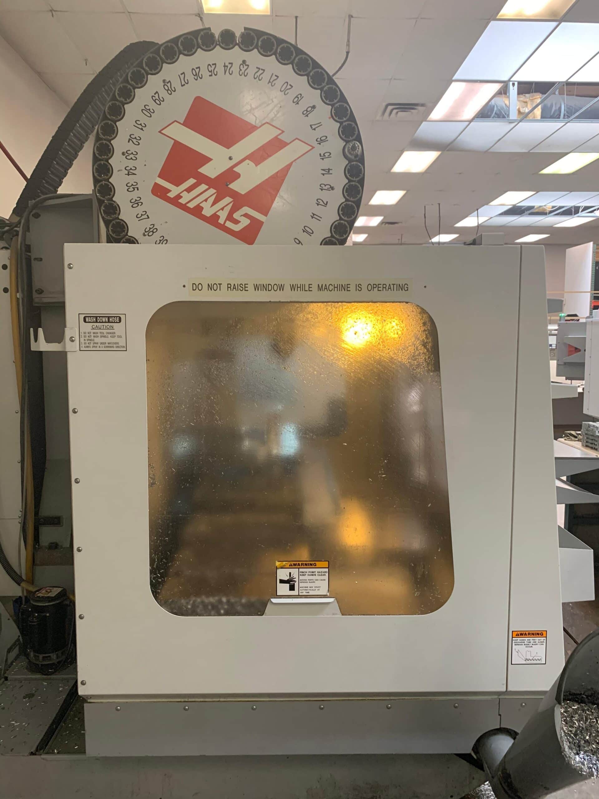 Haas VF-3SS VMC, 2007 - SMTC, 4th Axis Drive/Wiring, Under Power, Video - Image 4