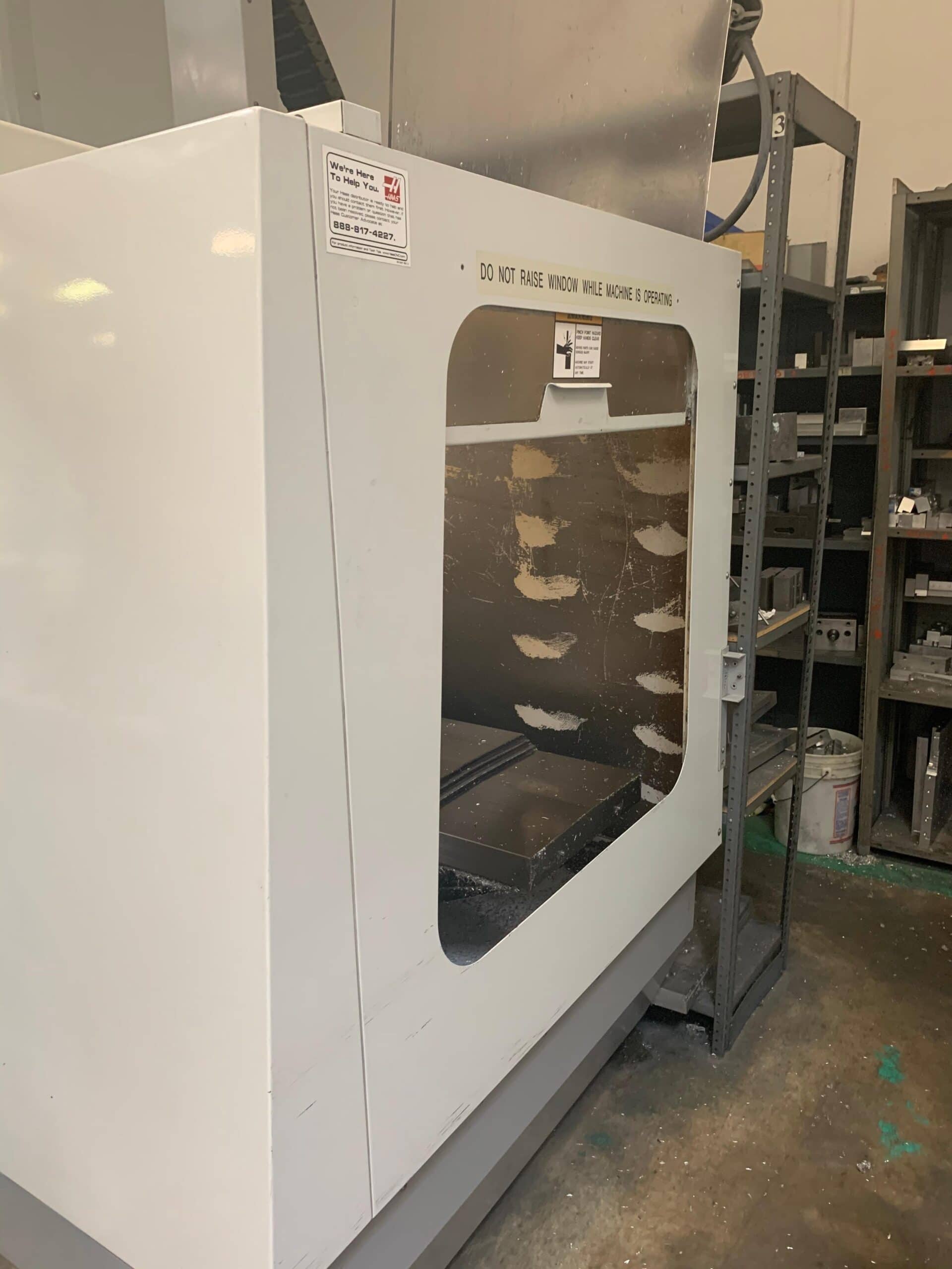 Haas VF-3SS VMC, 2007 - SMTC, 4th Axis Drive/Wiring, Under Power, Video - Image 10