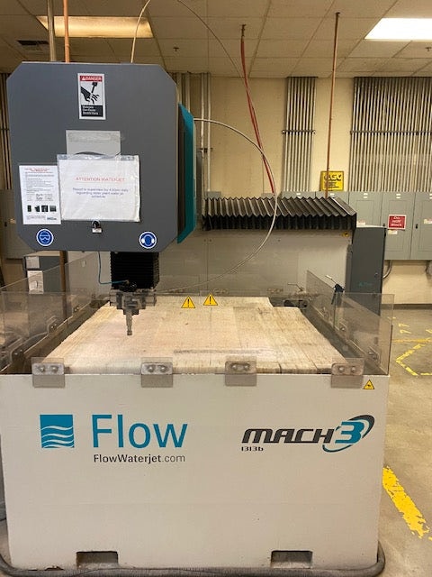 4' x 4' Flow Mach 3 -1313b Waterjet System, 2012 - 60,000 PSI - Image 3