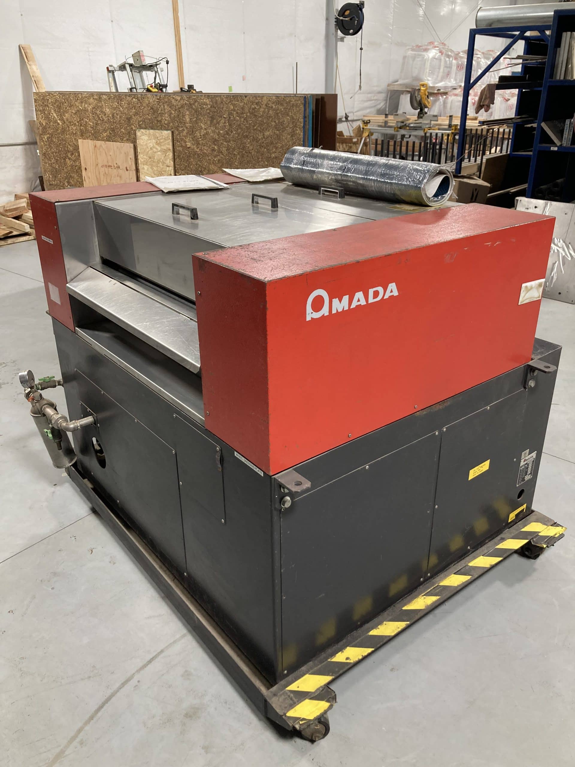 Amada IBT610 Belt Sander, 1998 - 24" x 48", New Belt - Image 2