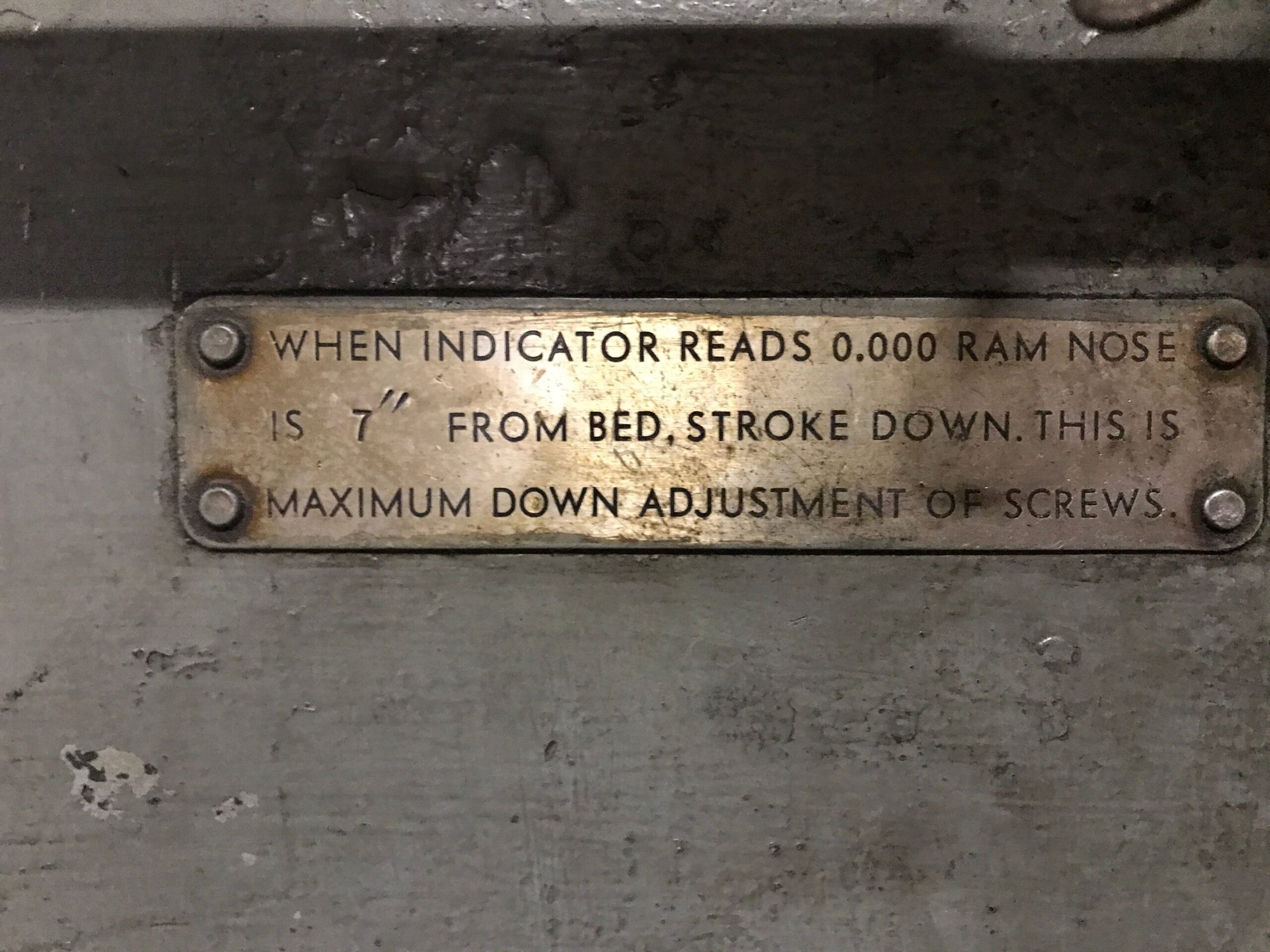 90 Ton x 10' Cincinnati 50B Mechanical Press Brake, 2 Axis Programmable Backgauge - Image 8
