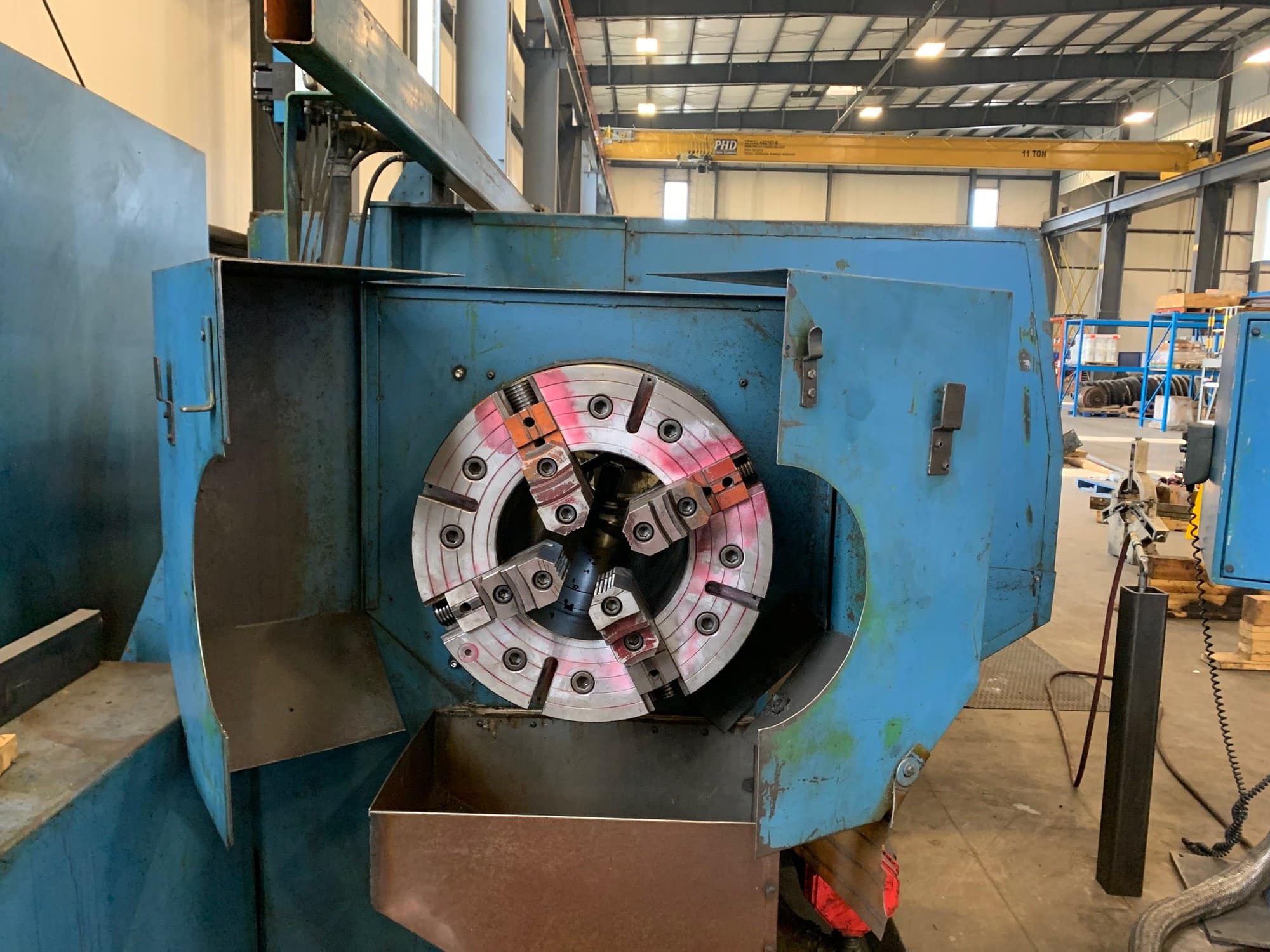 Lodge & Shipley PFT 40, 33 x 168 Large Bore CNC Lathe, 1976 - Fanuc Control - Image 7