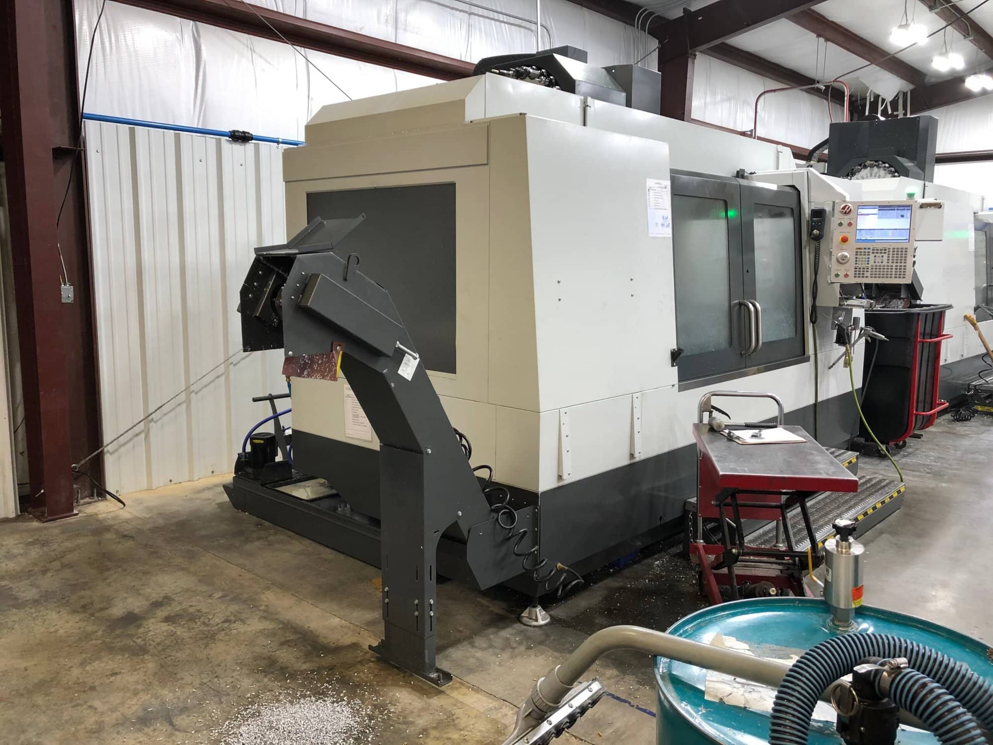 Haas VF-6SS 5 Axis VMC, 2018- TR-210 Trunnion, TSC, WIPS, Video, Under Power - Image 2