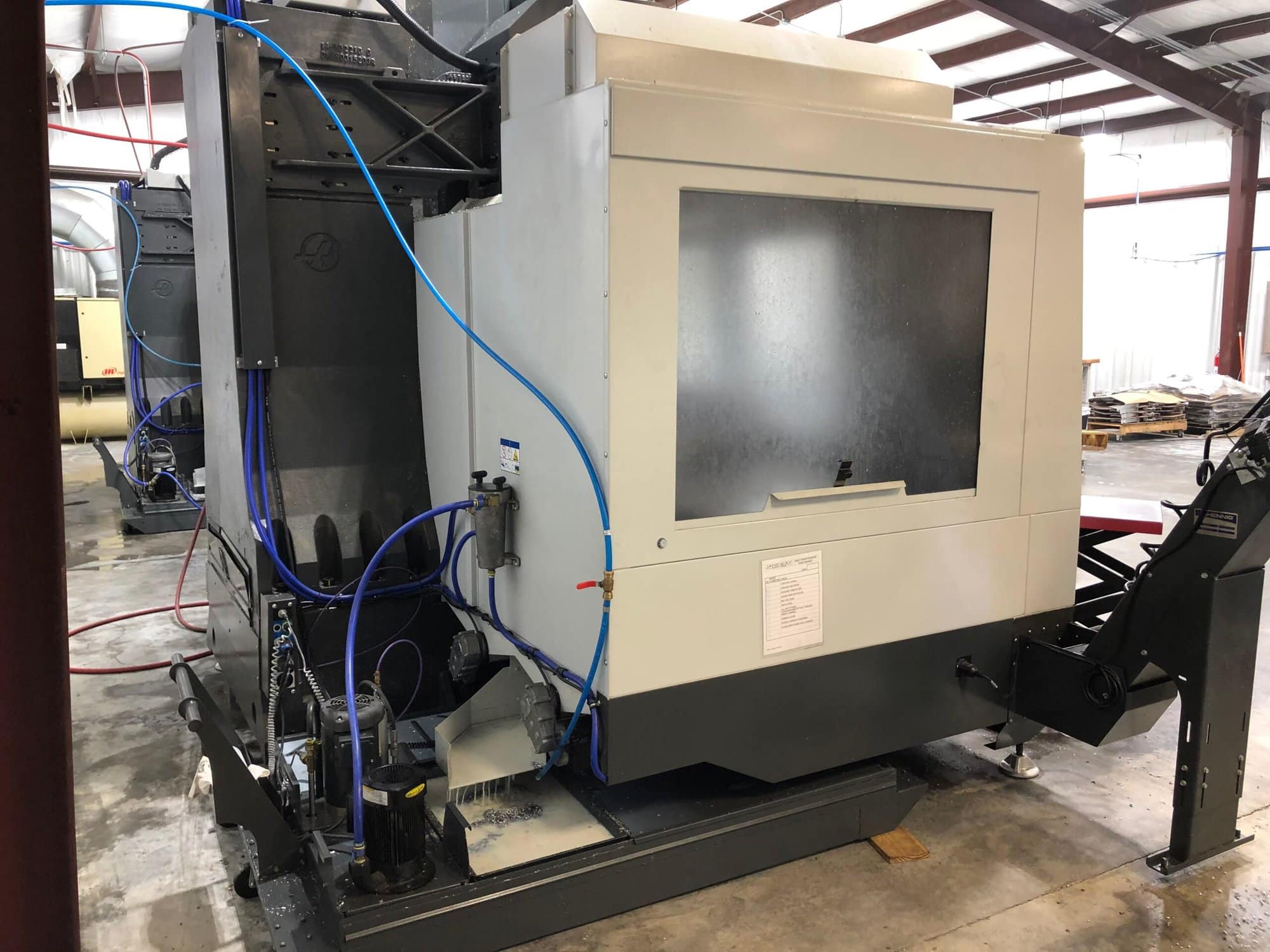 Haas VF-6SS 5 Axis VMC, 2018- TR-210 Trunnion, TSC, WIPS, Video, Under Power - Image 4