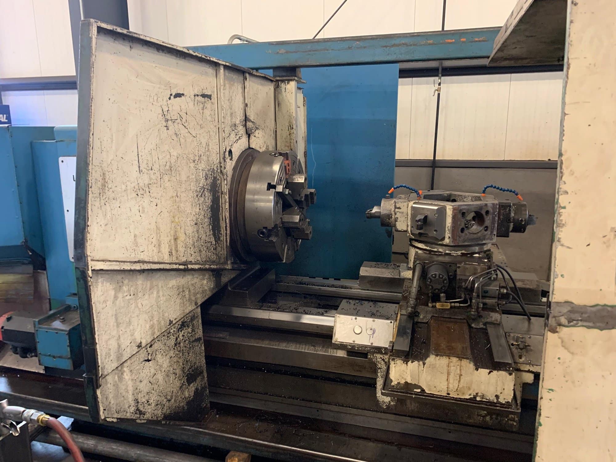 Lodge & Shipley PFT 40, 33 x 168 Large Bore CNC Lathe, 1976 - Fanuc Control - Image 4