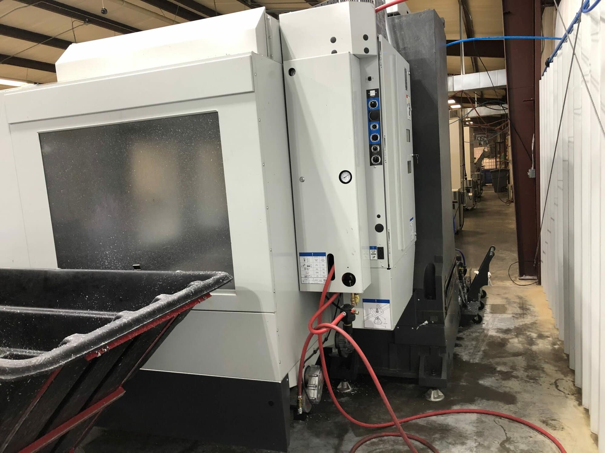 Haas VF-6SS 5 Axis VMC, 2018- TR-210 Trunnion, TSC, WIPS, Video, Under Power - Image 3
