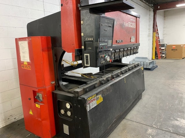 88 Ton x 8' Amada FBD8025 CNC Press Brake, 1992 - 3 Axis, Tooling Included - Image 10