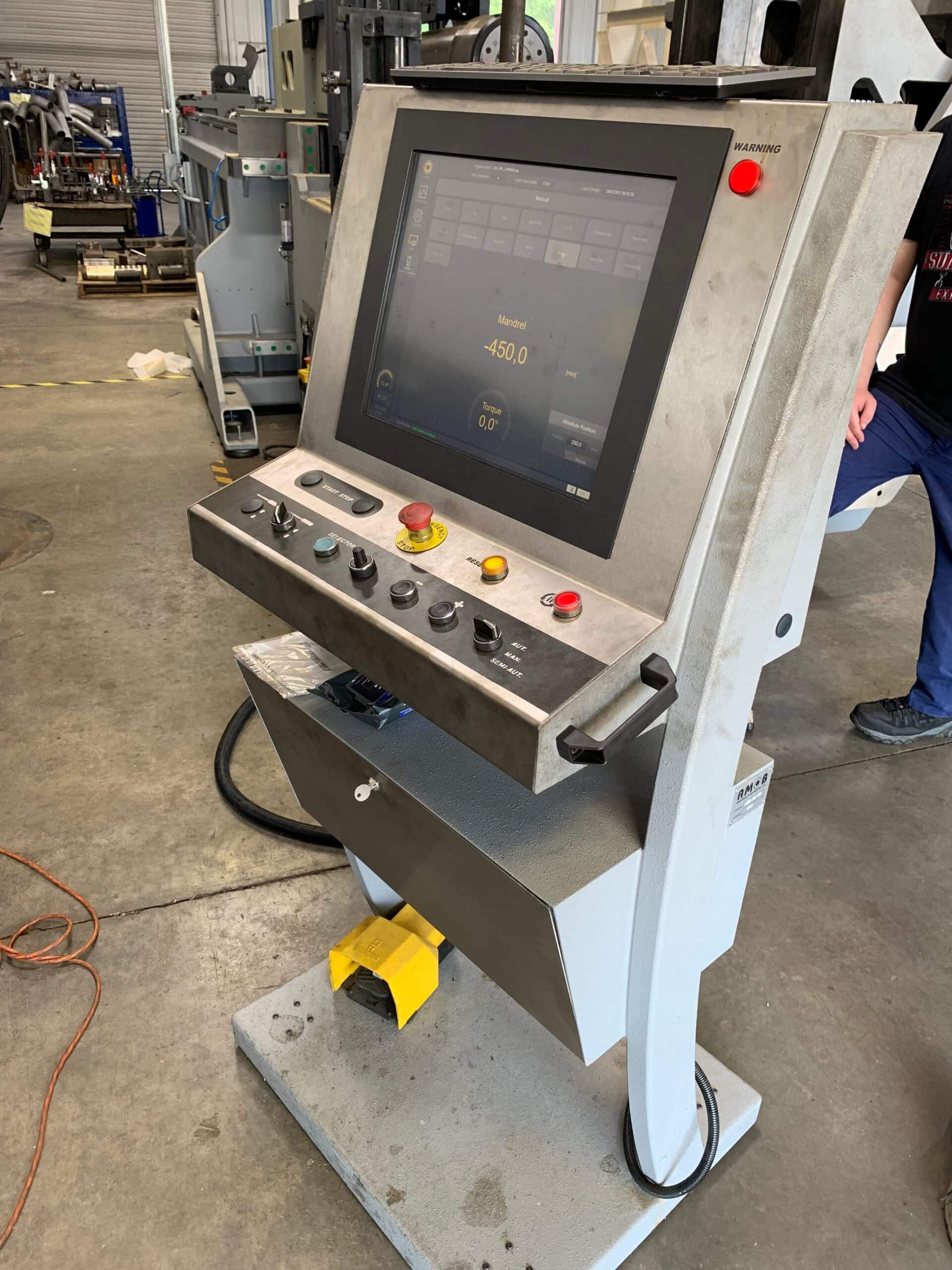 6" AMOB eMOB150 Full Electric CNC Multistack Tube Bending Machine, 2019 - Fully Equipped - Image 3