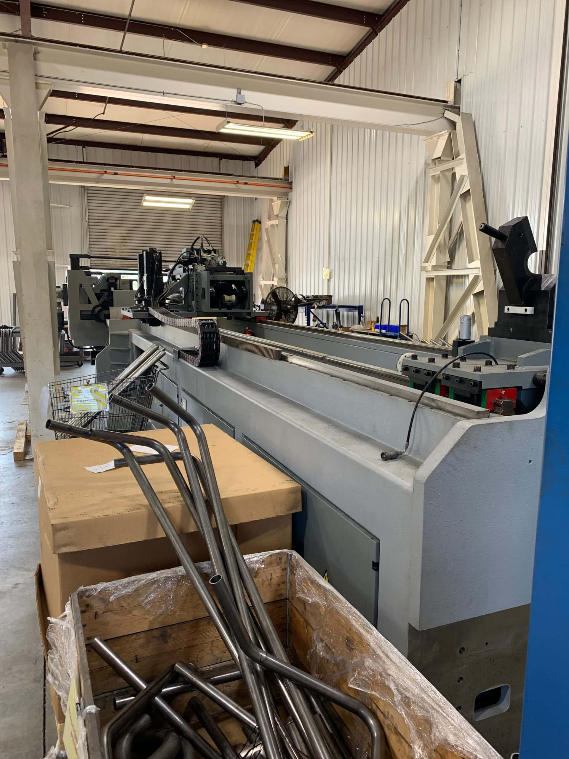 6" AMOB eMOB150 Full Electric CNC Multistack Tube Bending Machine, 2019 - Fully Equipped - Image 4