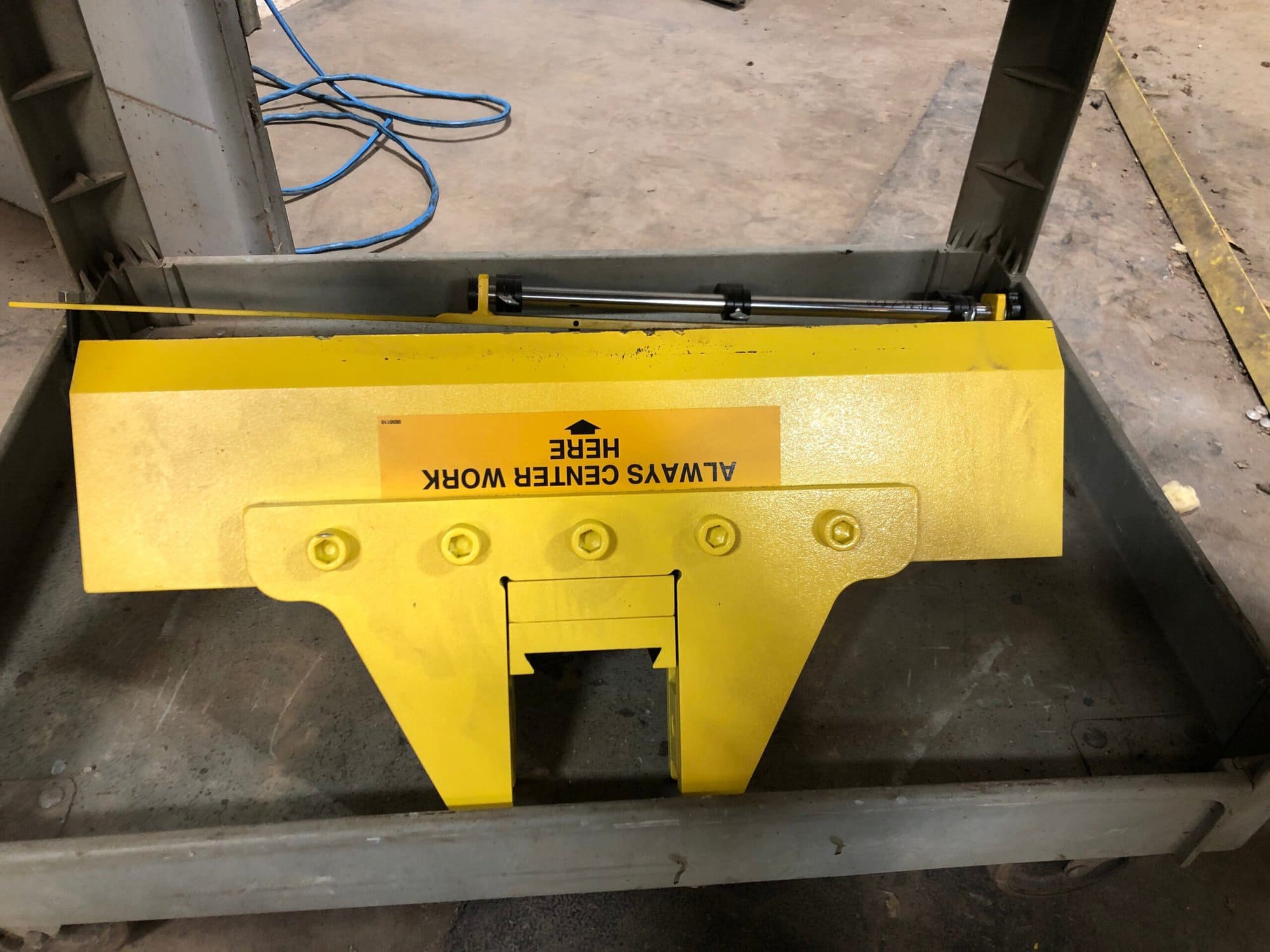 65 Ton Piranha P-65 Ironworker, 2018 - Tooling Included, 6' Backgauge - Image 6