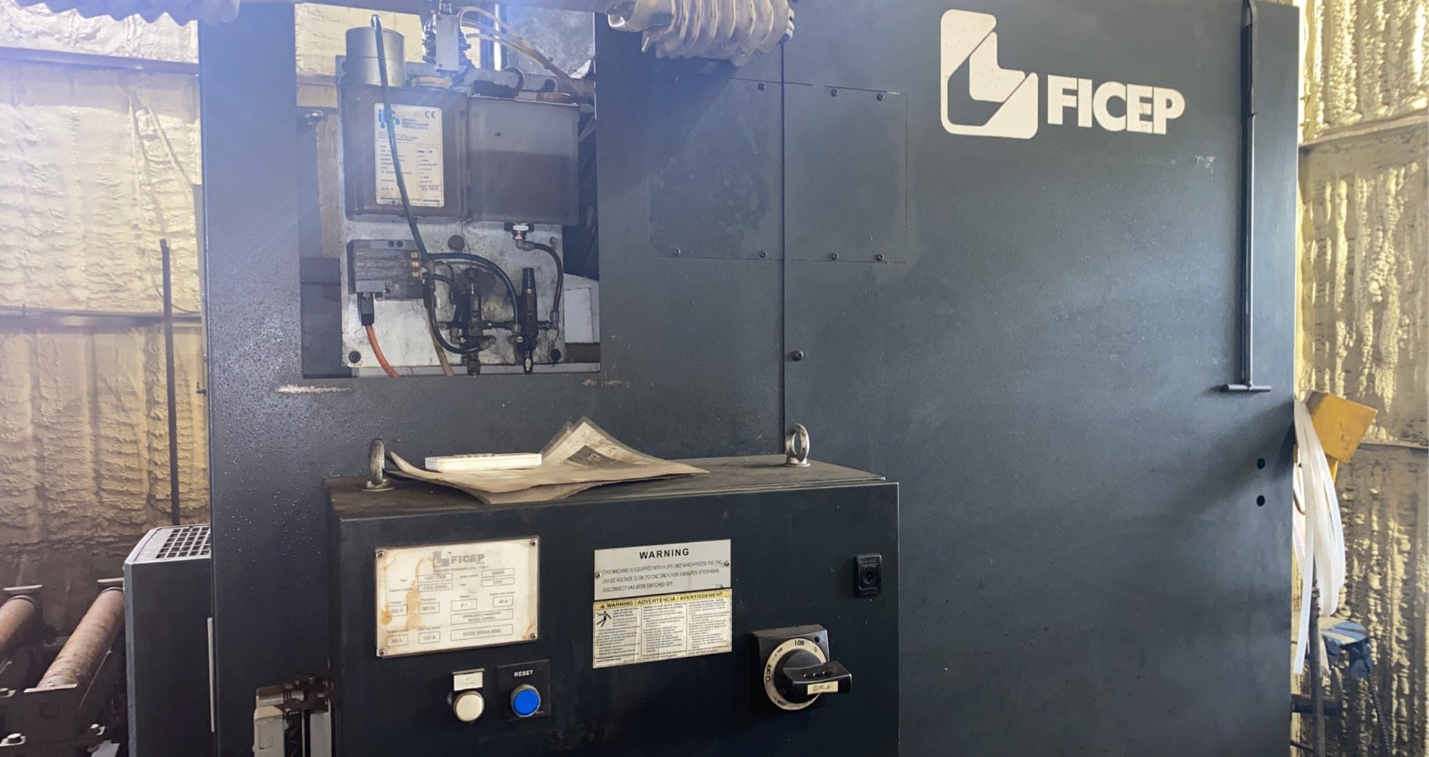 Ficep 1001 DZB CNC Drilling & Sawing Line, 2007 - Image 8