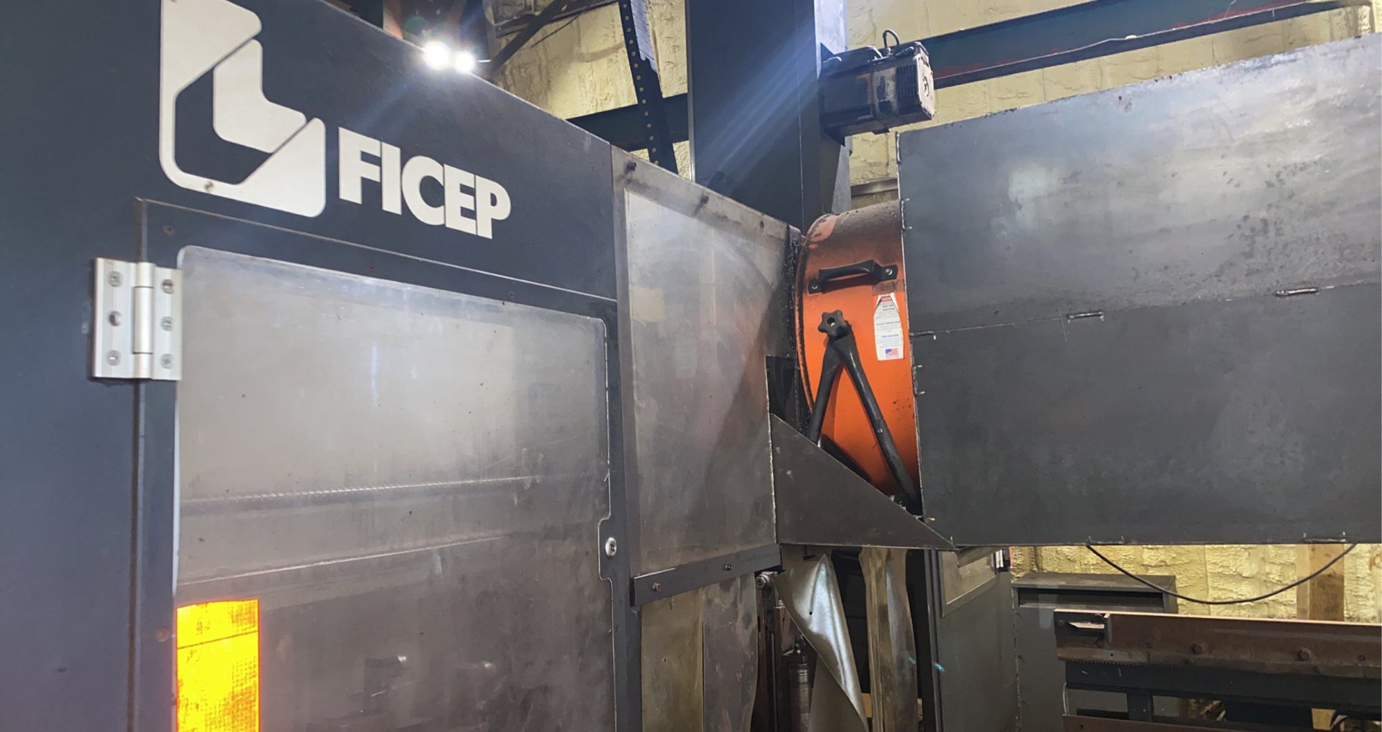 Ficep 1001 DZB CNC Drilling & Sawing Line, 2007 - Image 2