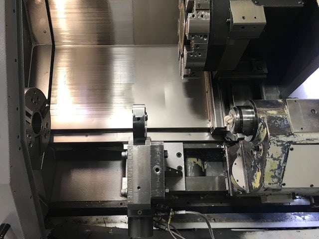 Mori Seiki SL-25B CNC Lathe, 2000 - Tailstock, Chip Conveyor - Image 15